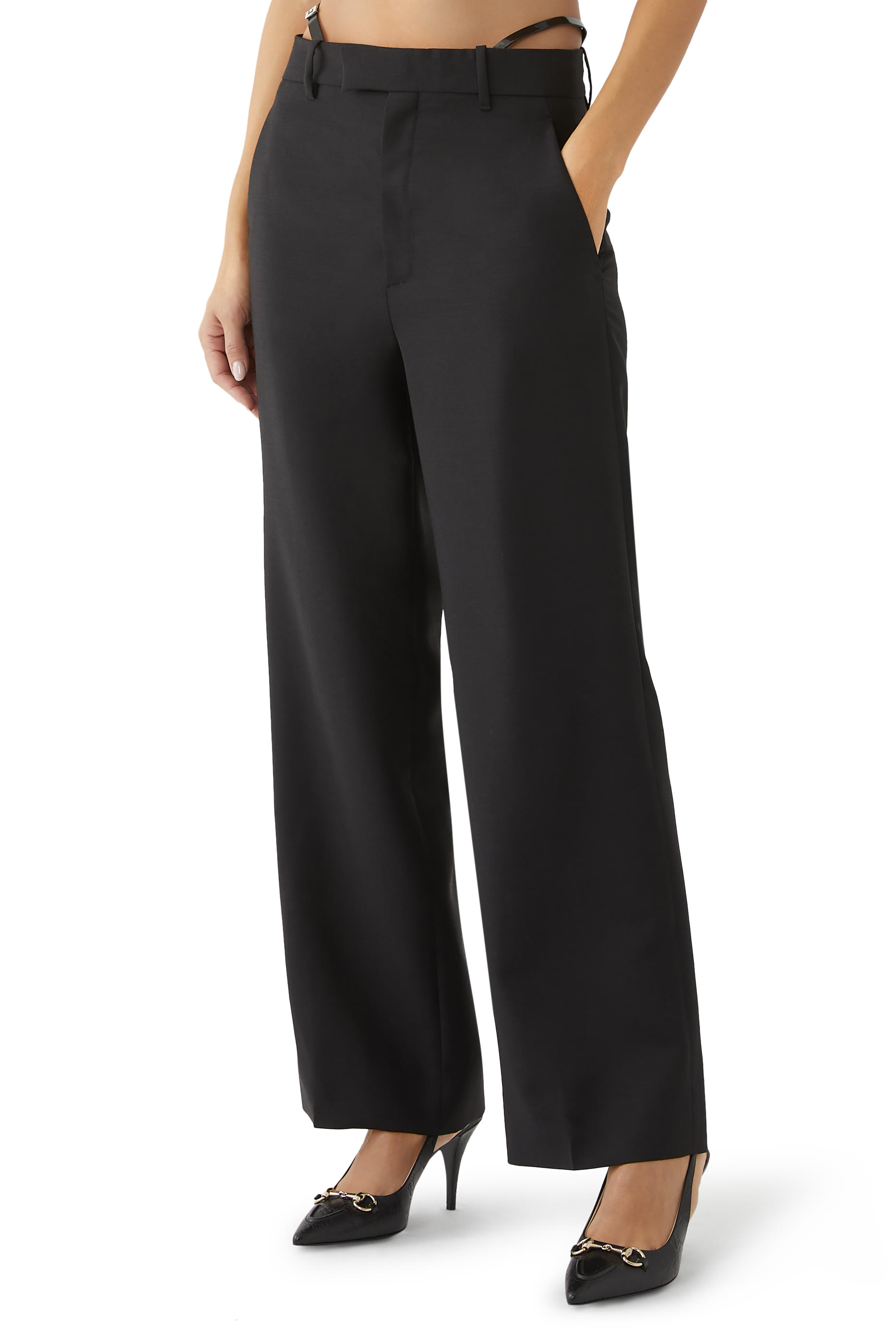 بنطال صوف موهير