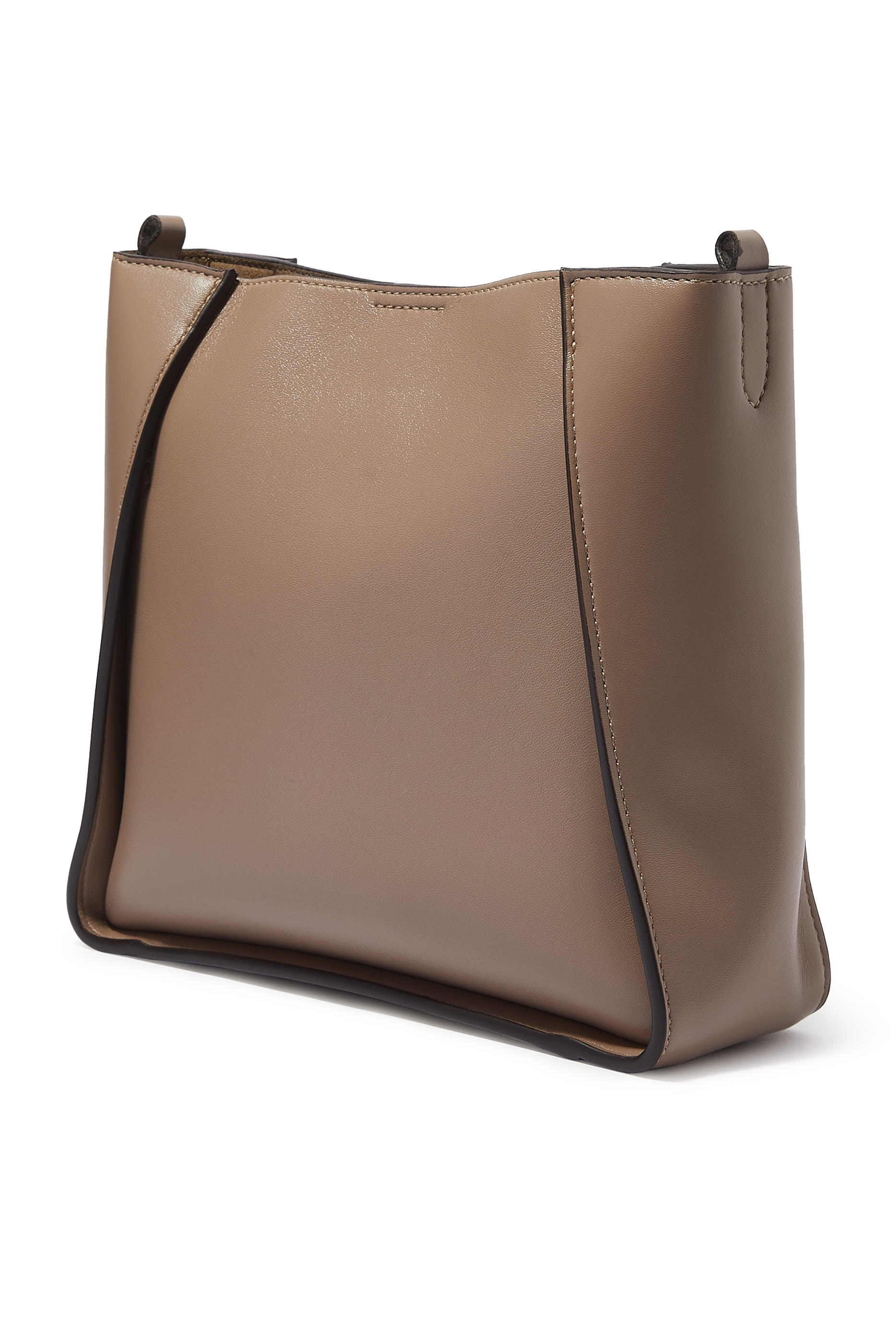 حقيبة كروس بودي صغيرة بشعار الماركة