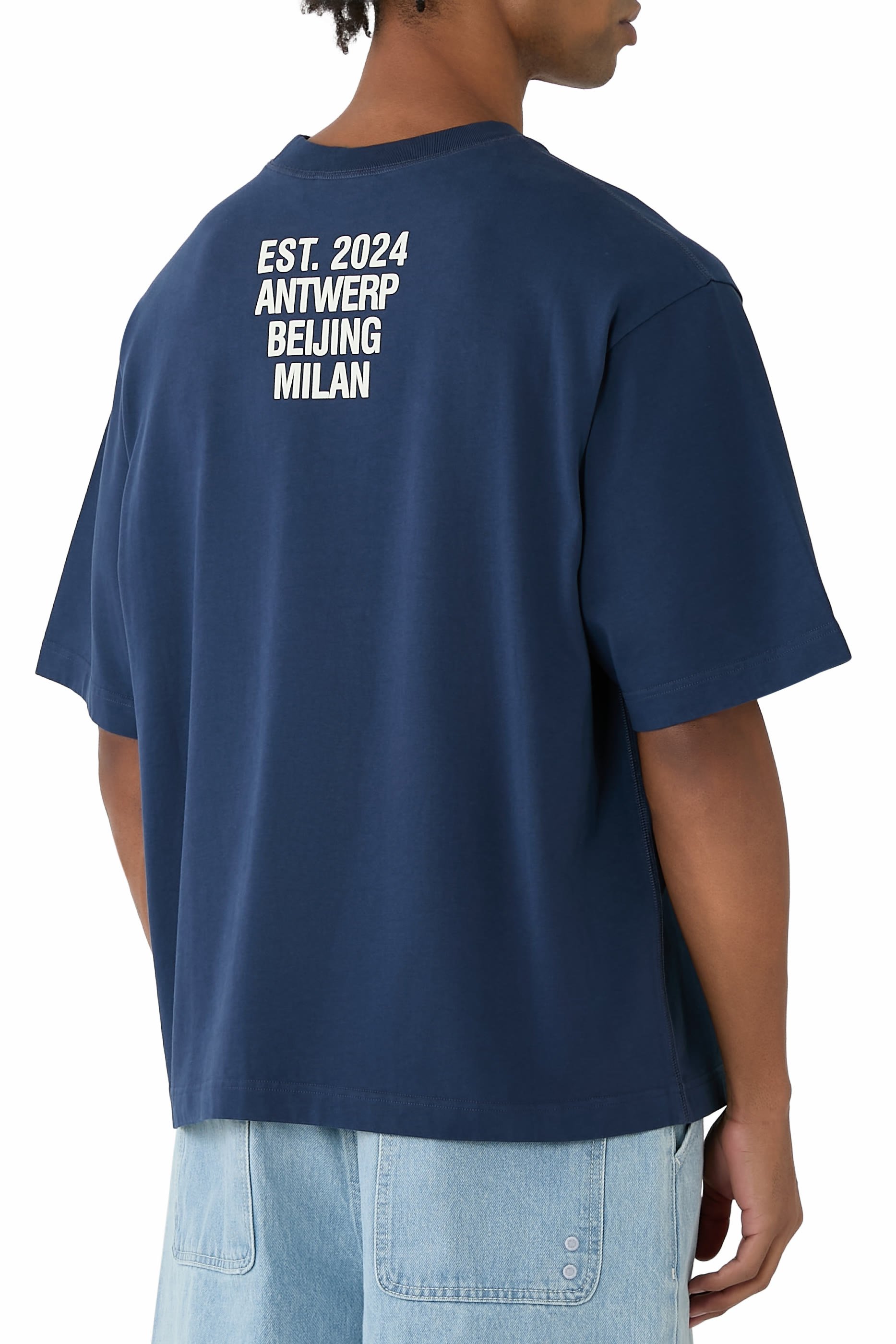 تيشيرت تشامبيون بشعار الماركة كلاسيكي