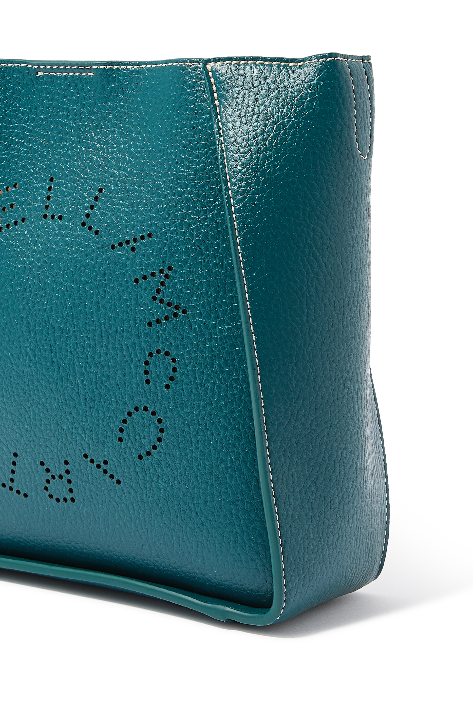 حقيبة كروس بودي صغيرة بشعار الماركة