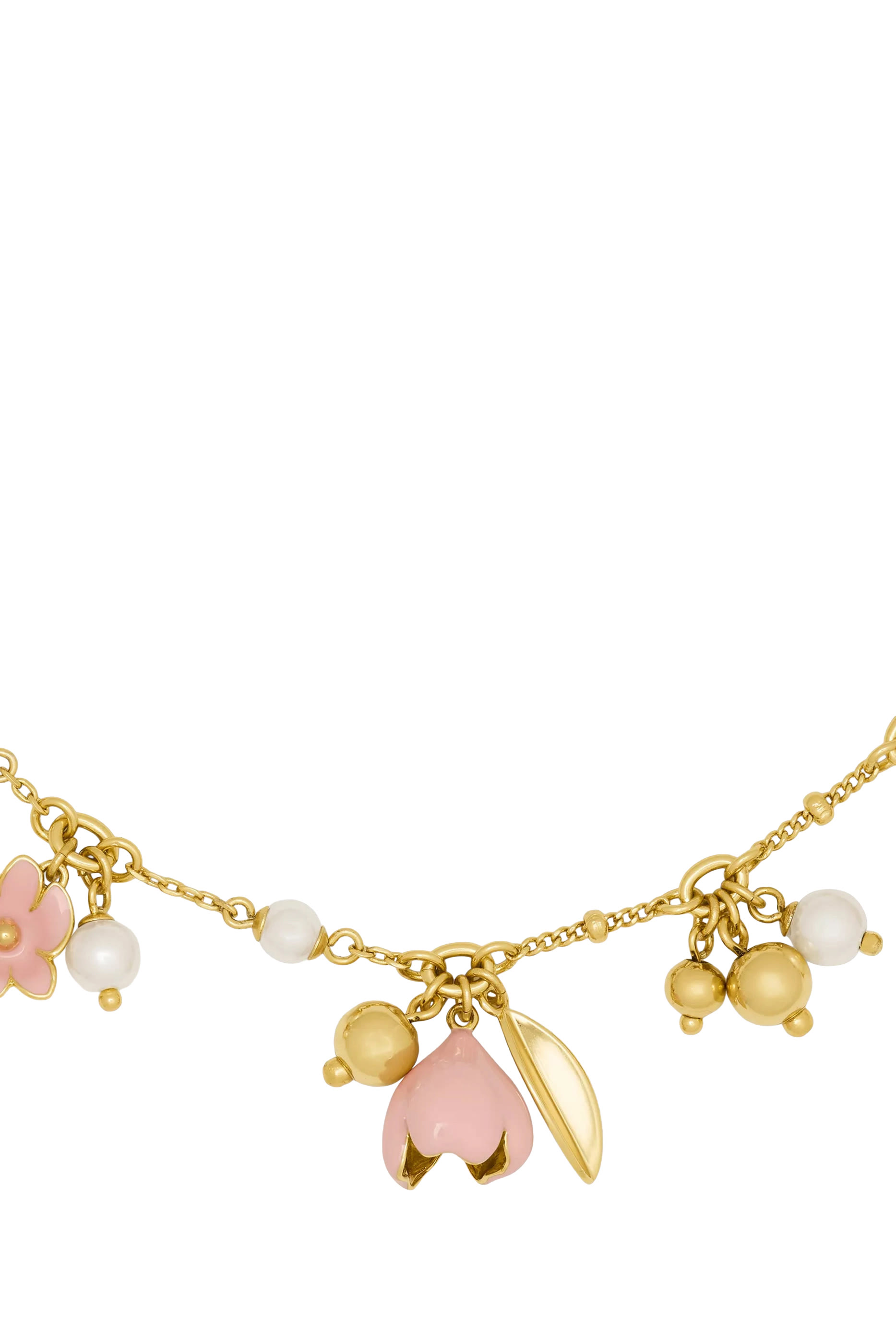 سوار بحلي على شكل زهرة زجاج ومينا 