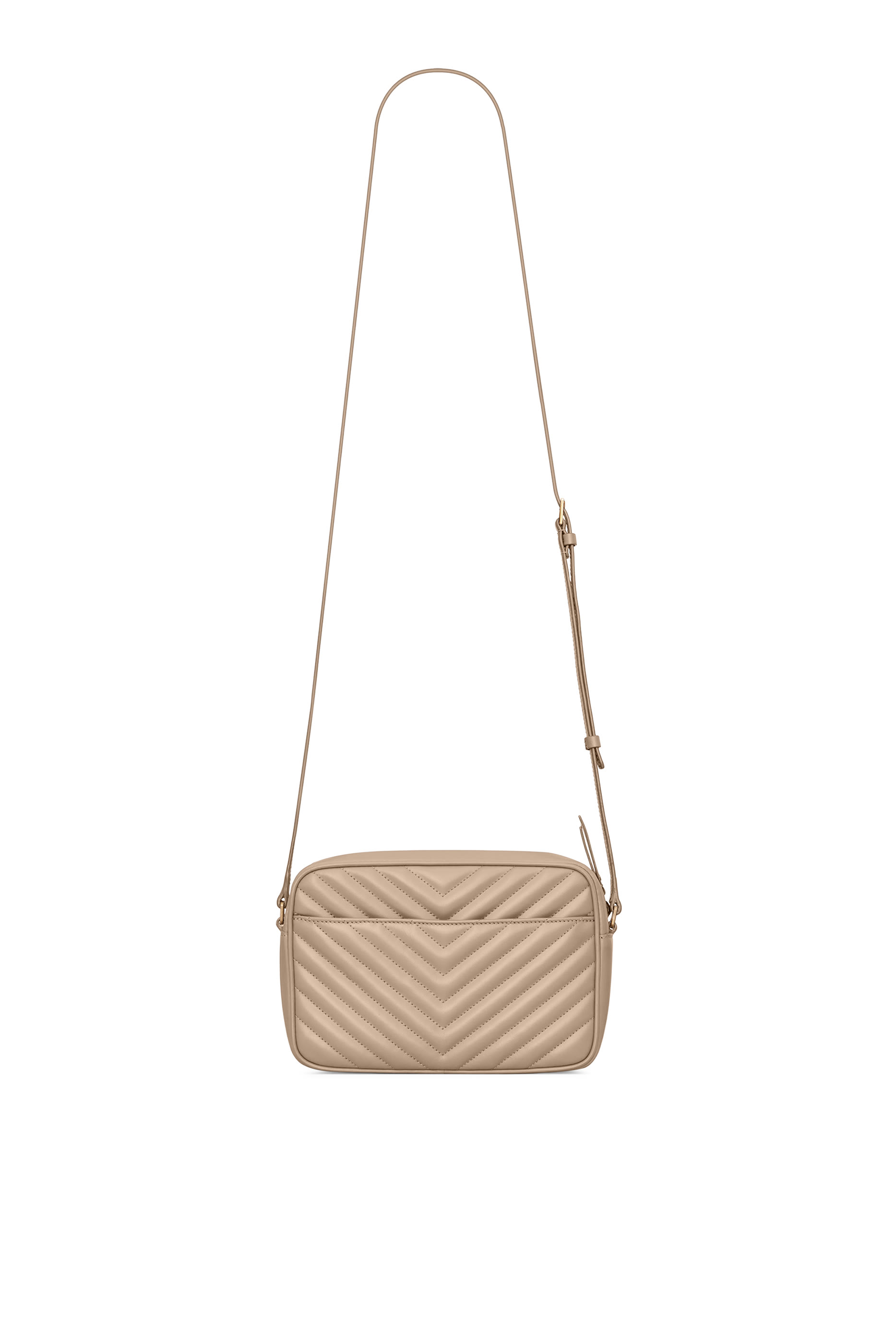 حقيبة كاميرا لو جلد مبطن 