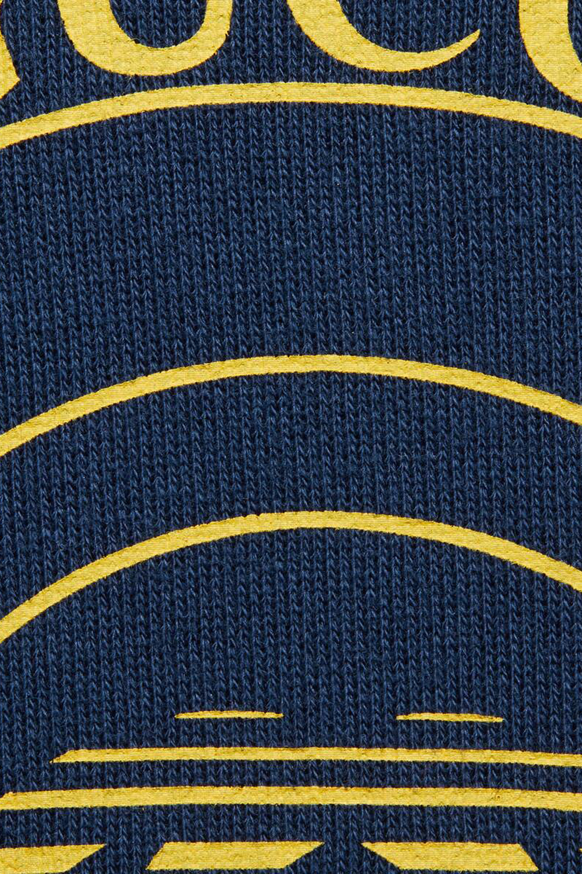 سويت شيرت بطبعة دوائر وشعار الماركة