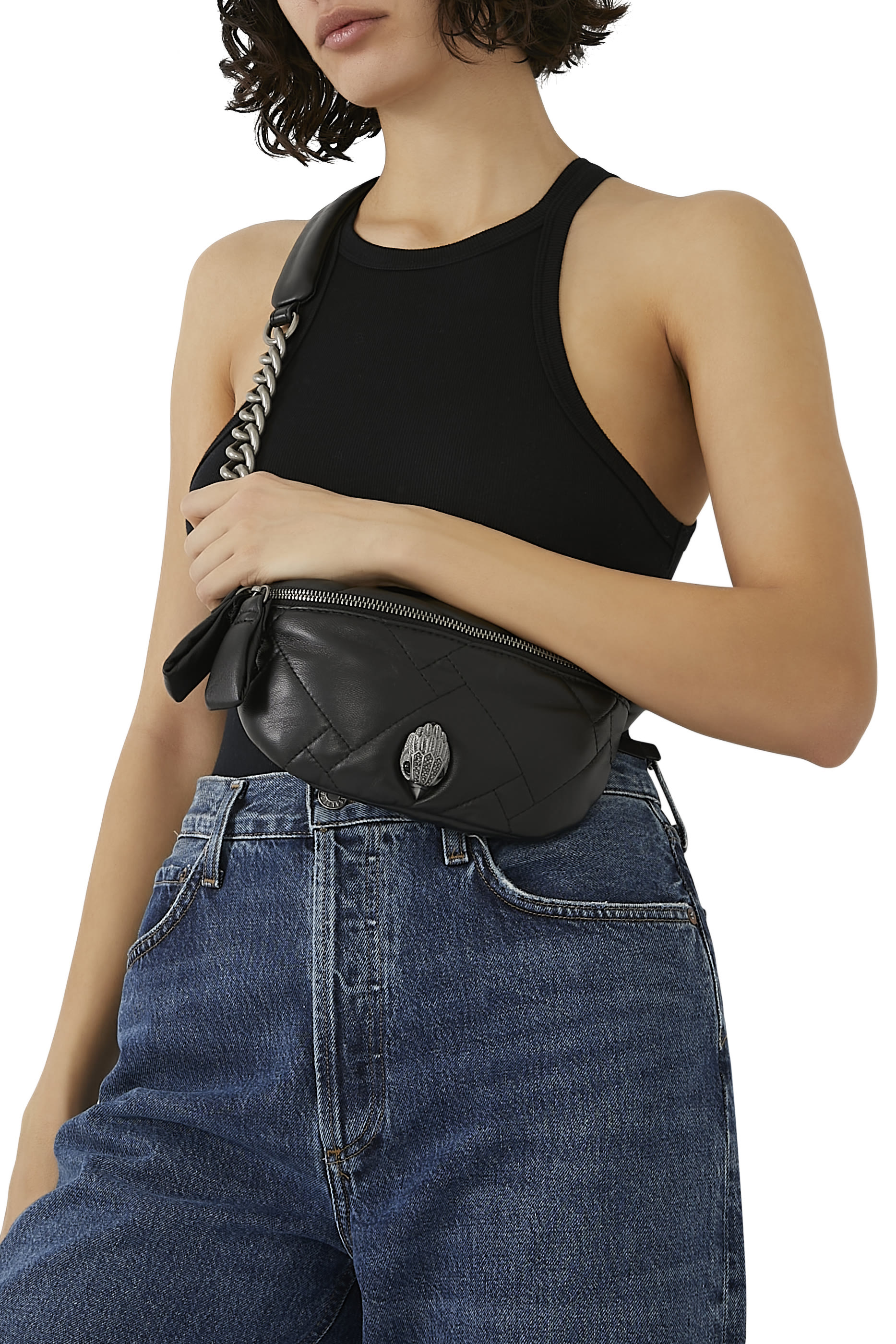 حقيبة خصر كنسينغتون جلد