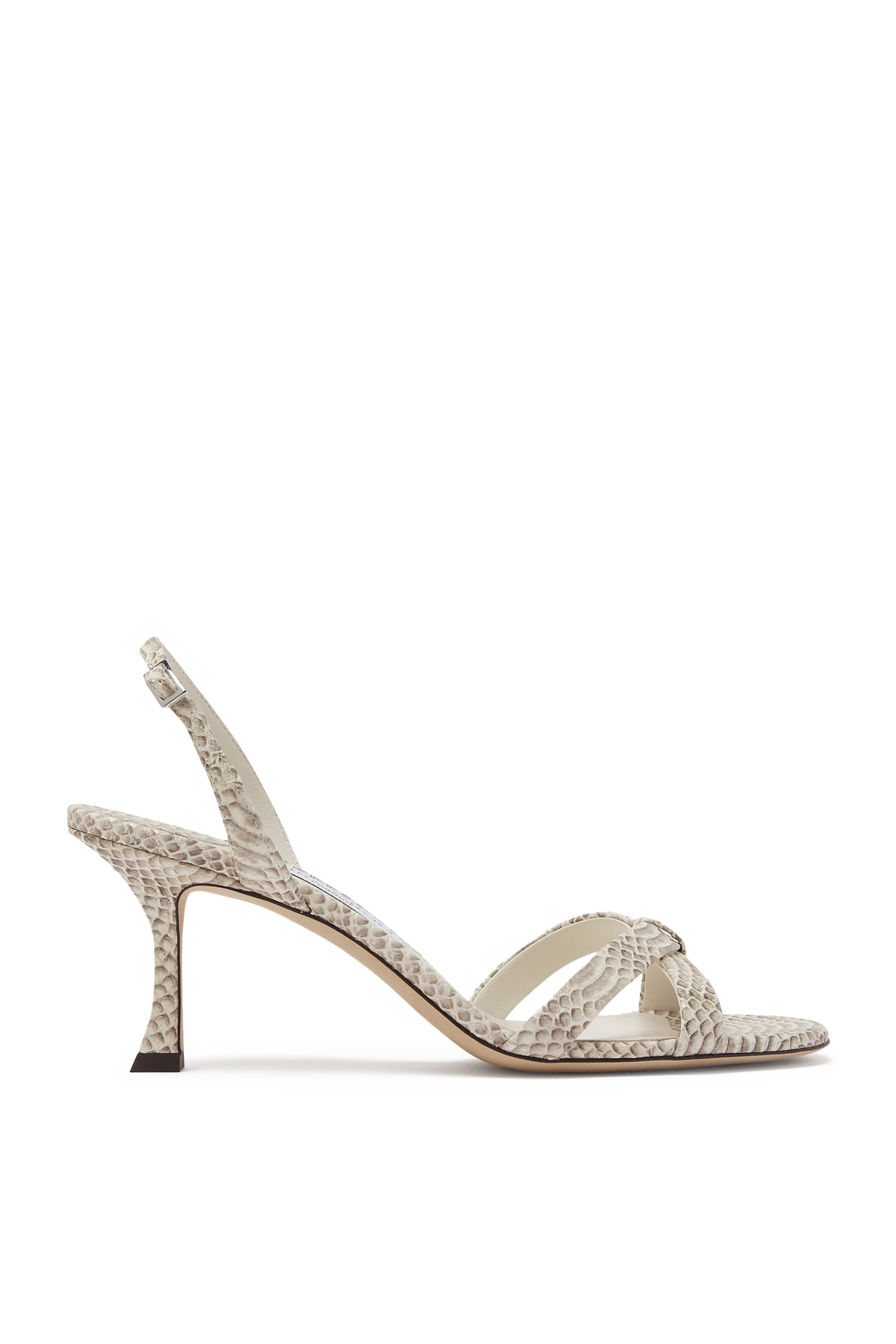 حذاء إلسي 70 بسير خلفي جلد متقاطع