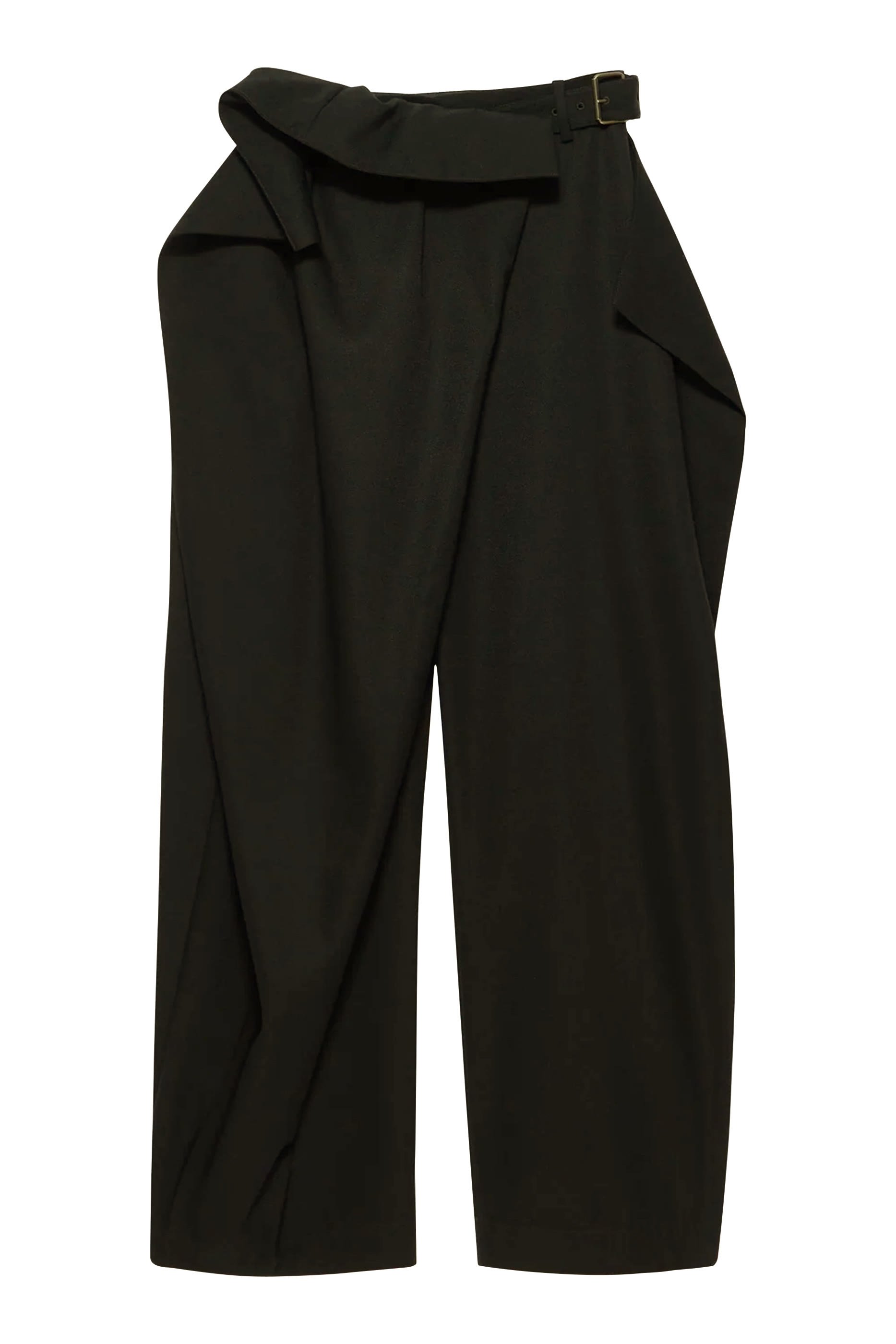 بنطال بخصر بتصميم مطوي