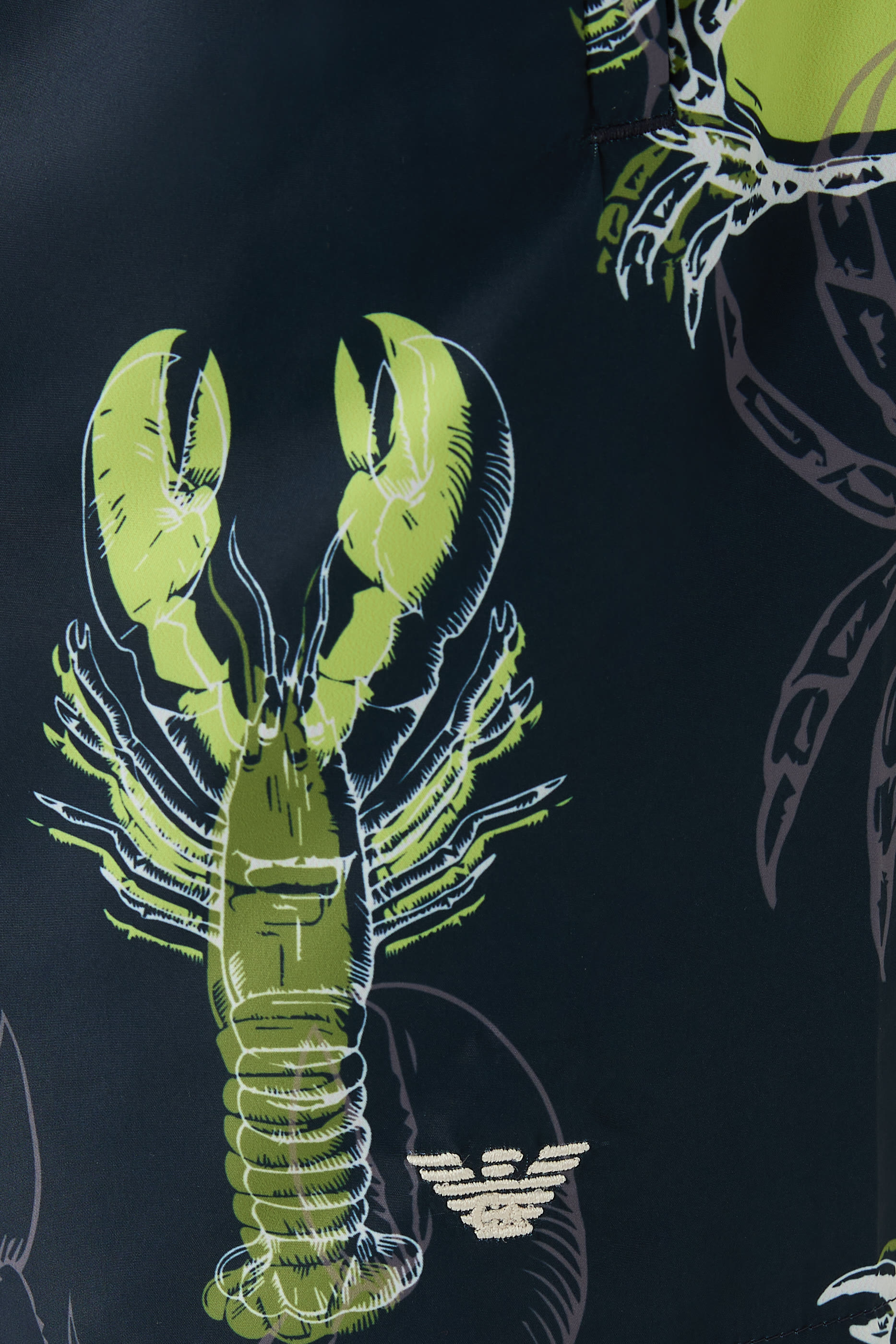 شورت سباحة بنقشة حيوانات بحرية