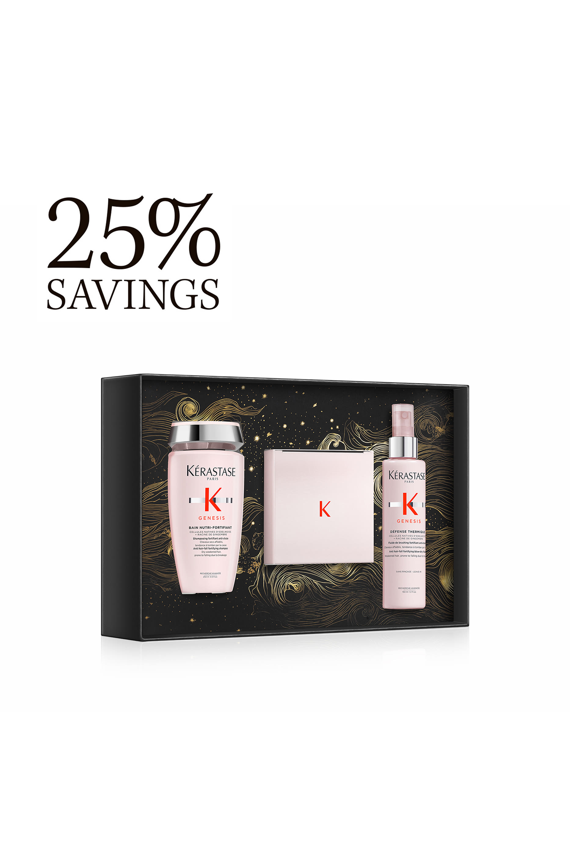 مجموعة جينسيس مضادة لتساقط الشعر الجاف والضعيف