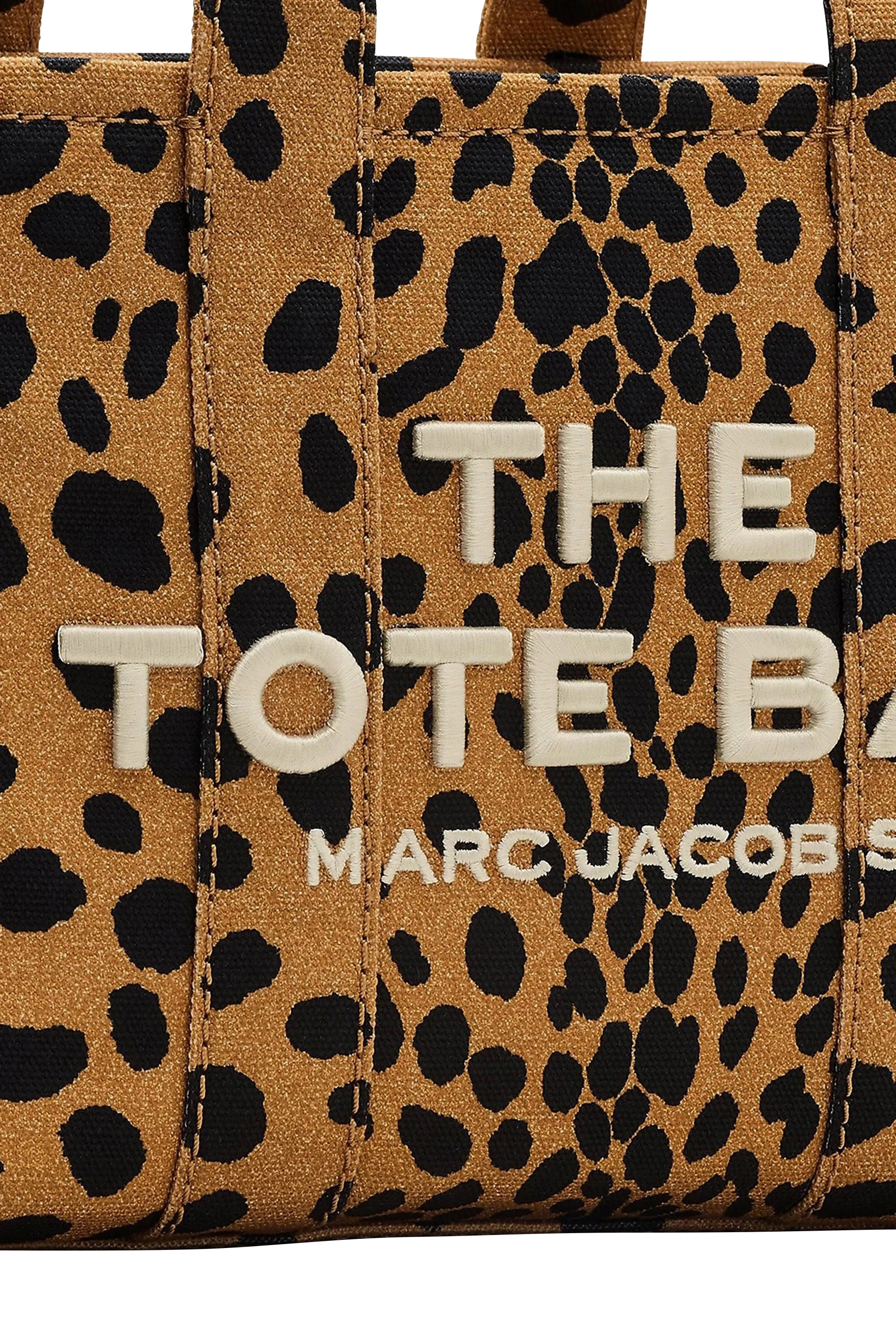 حقيبة يد صغيرة قنب بنقشة جلد الفهد