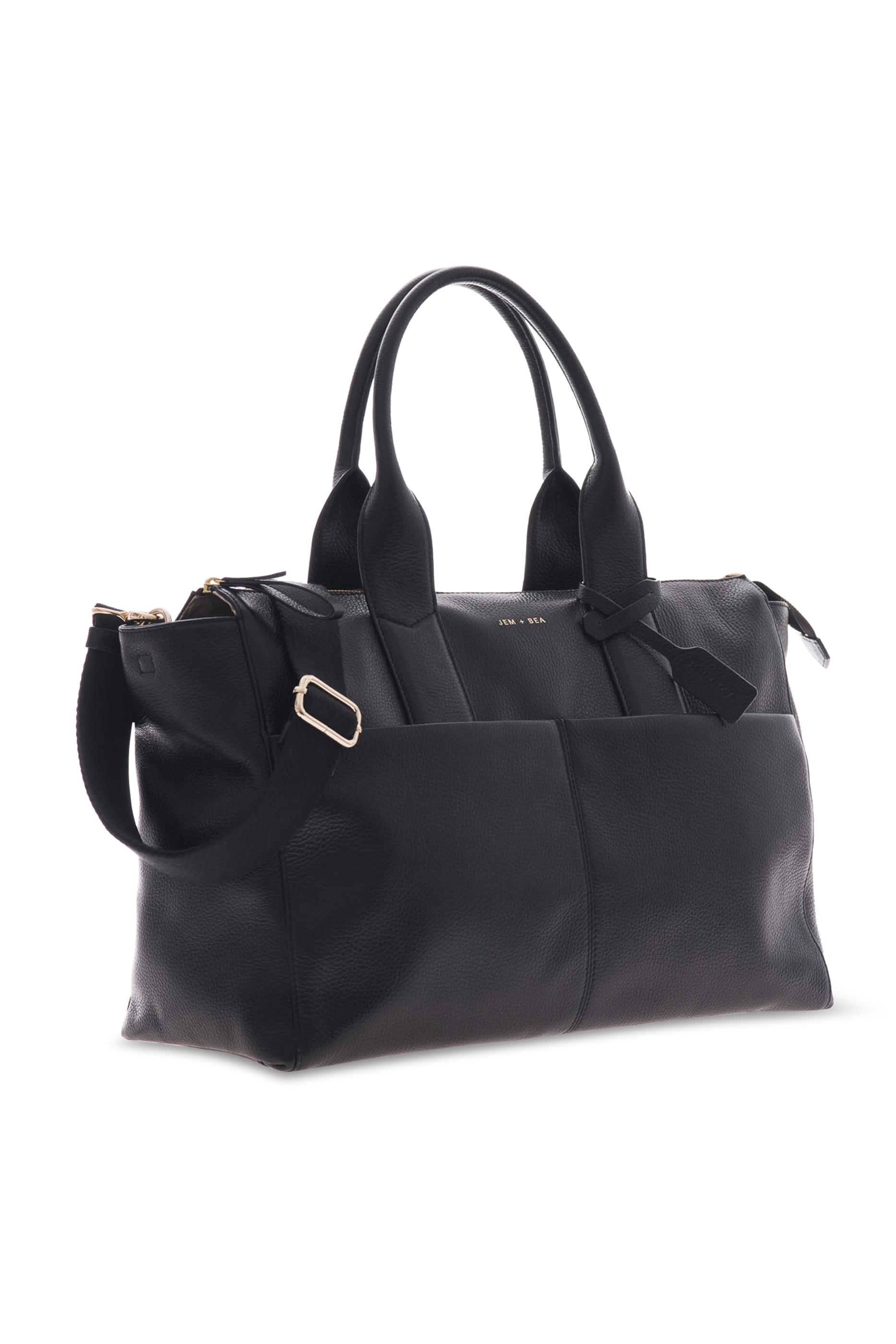 حقيبة تغيير الحفاضات جميما جلد