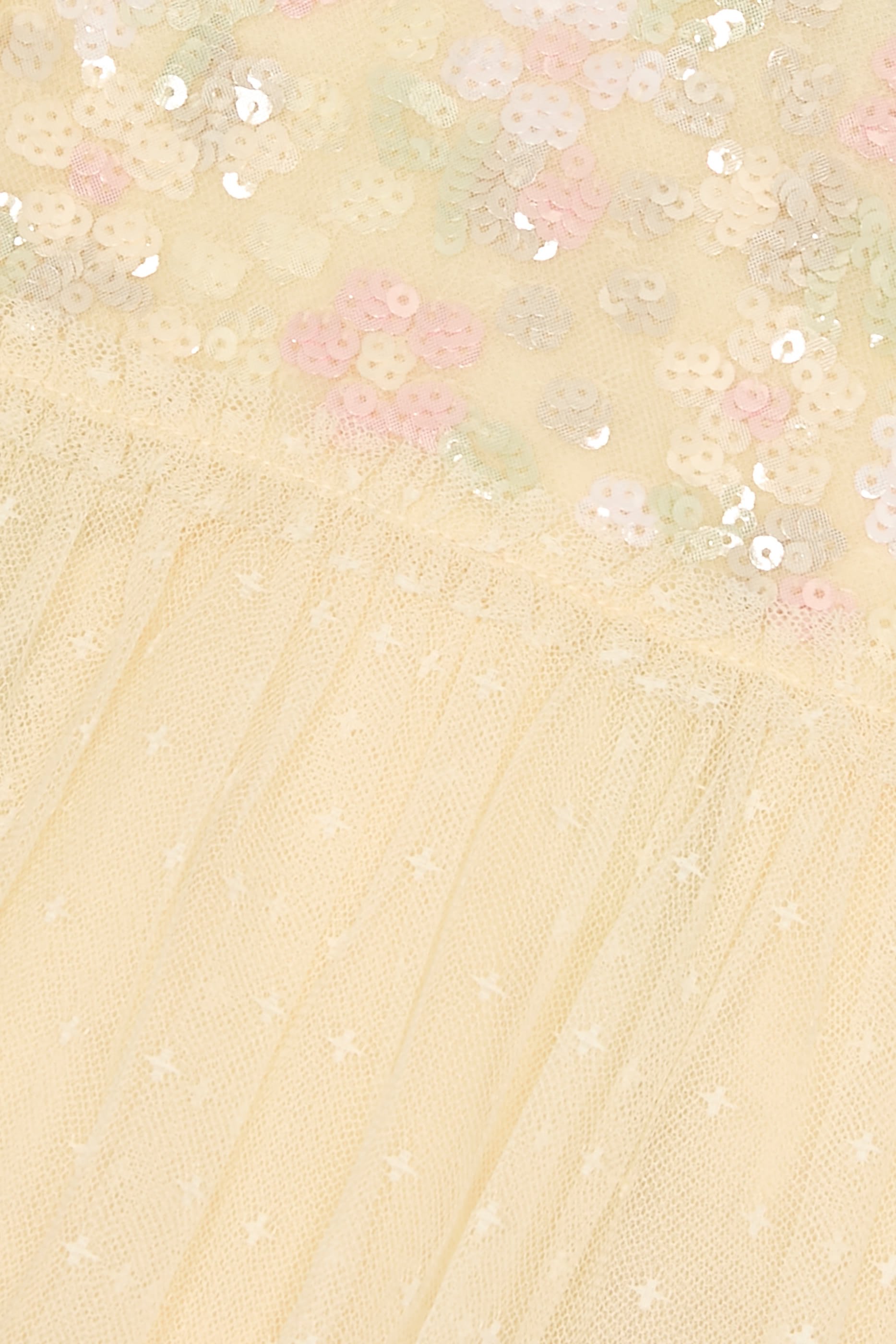 فستان كونفيتي قصير للأطفال