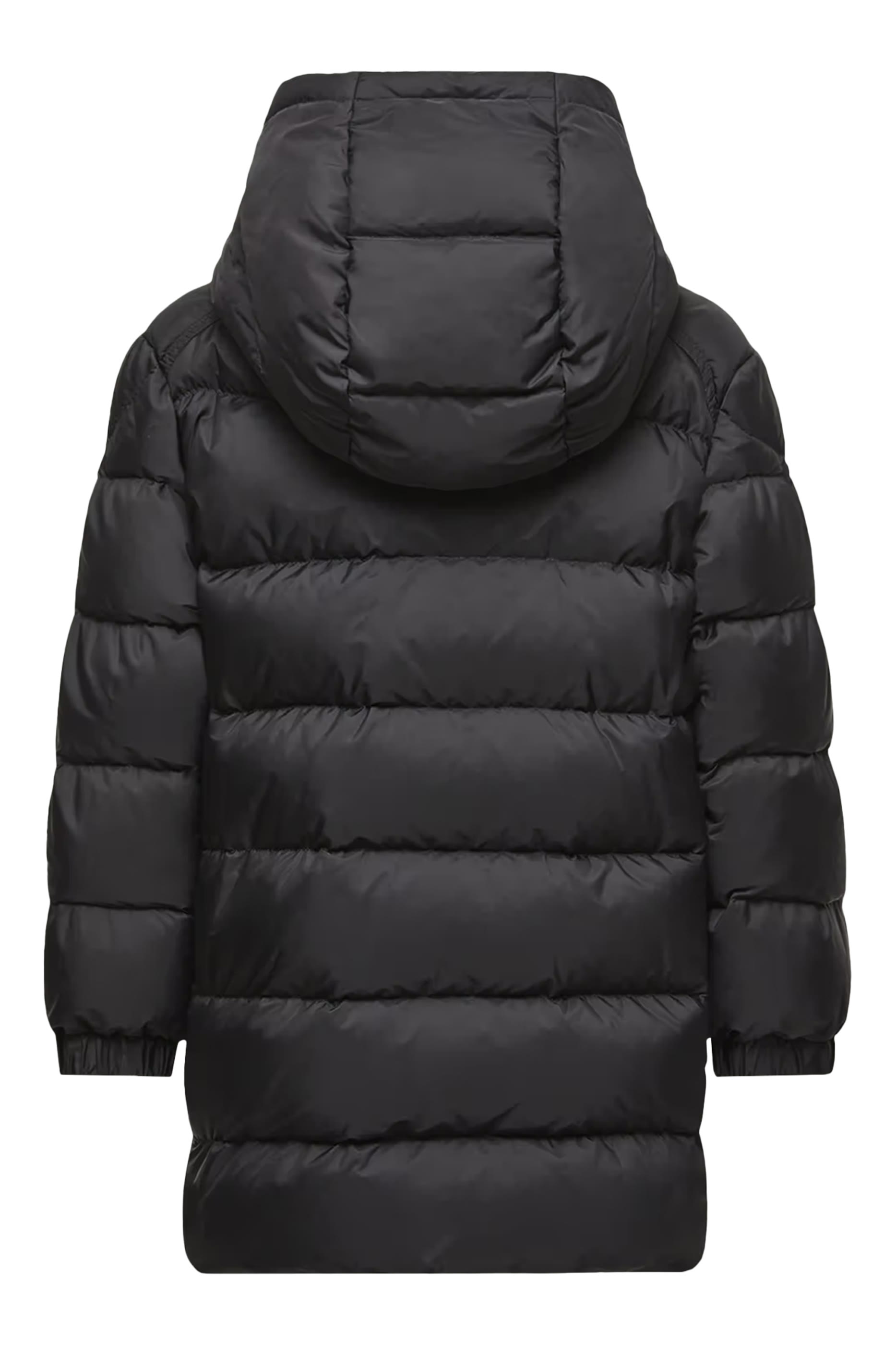 جاكيت ألاني بتصميم مبطن بالزغب وغطاء رأس للأطفال