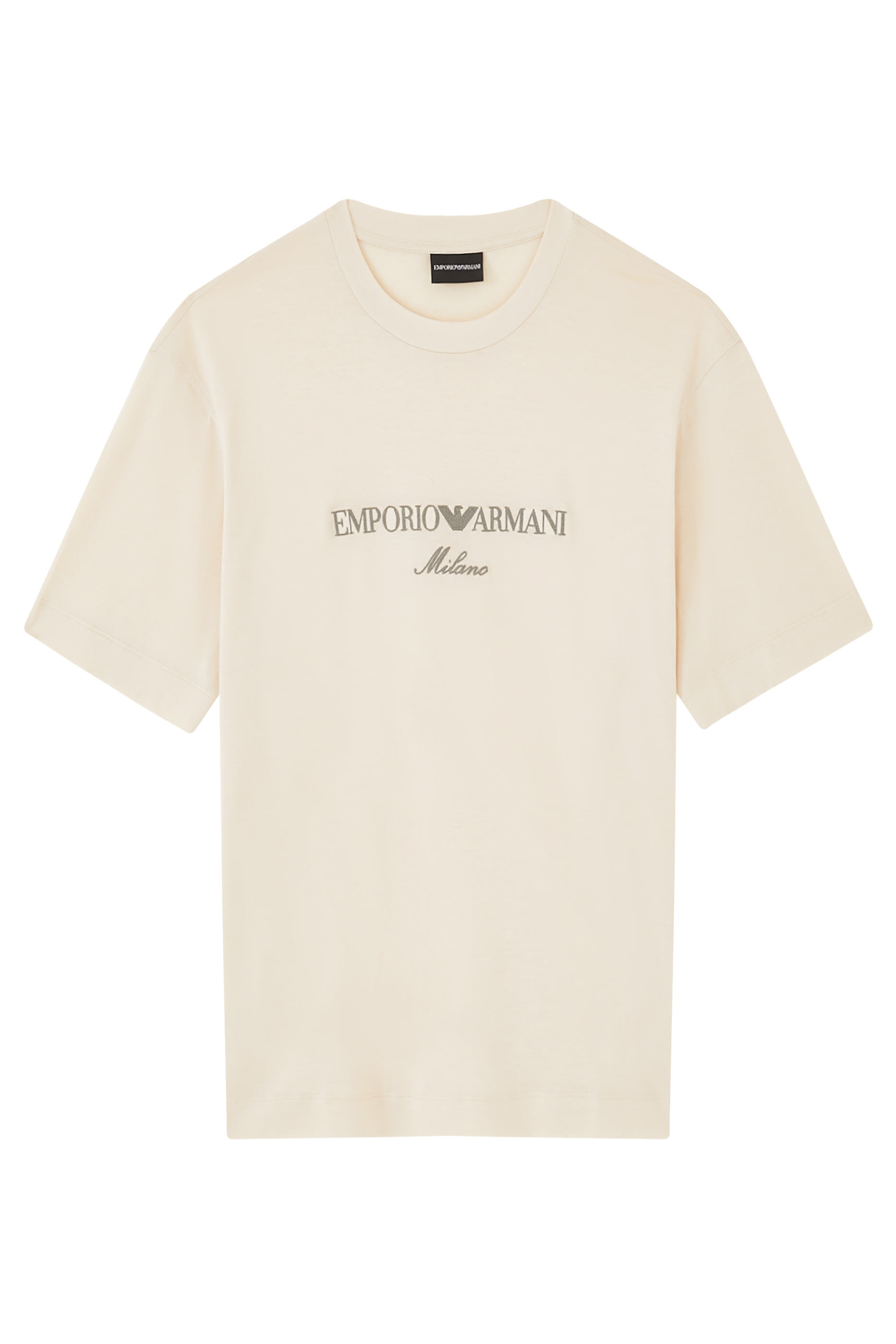 تيشيرت بشعار الماركة قطن