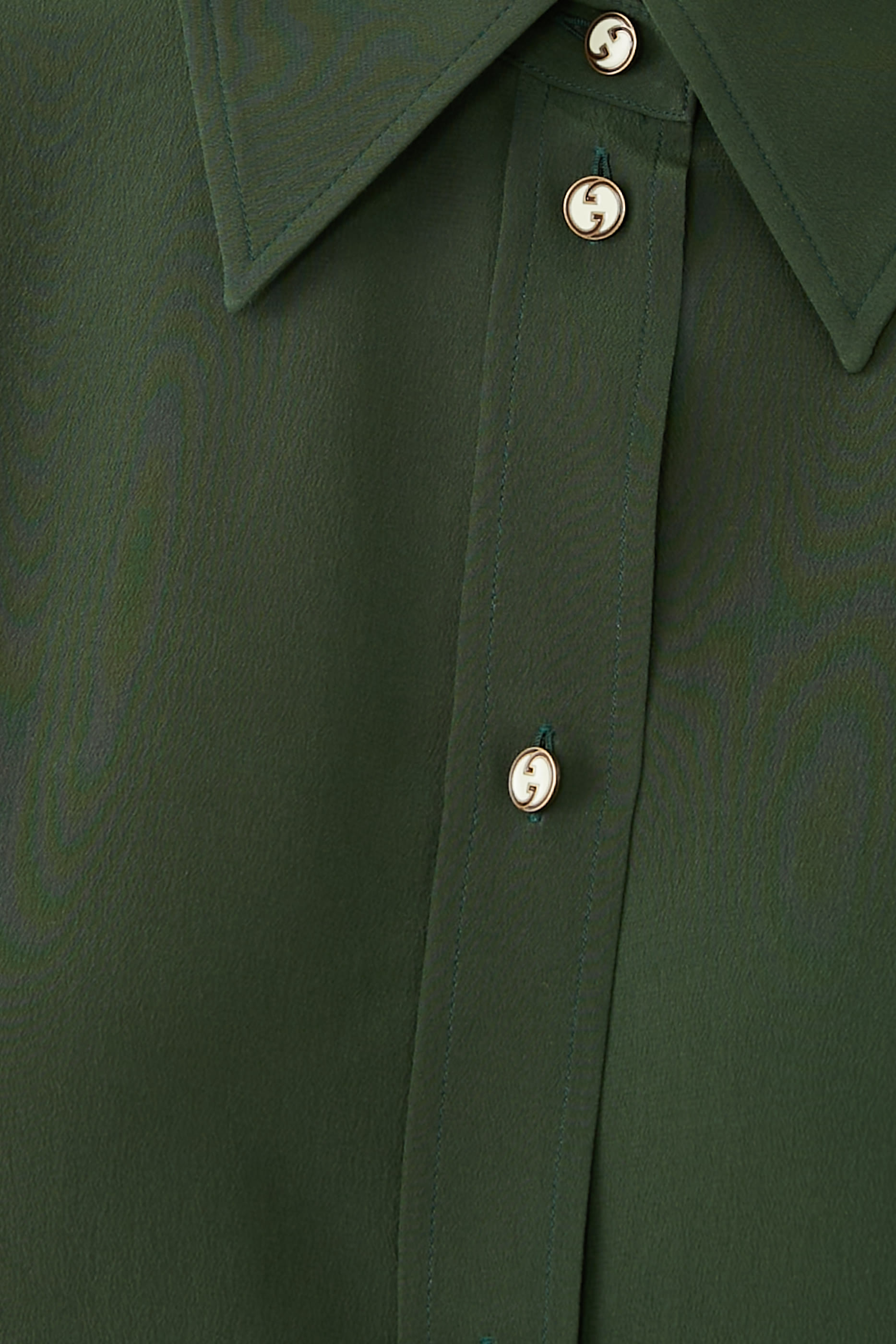 قميص حرير كريب صيني