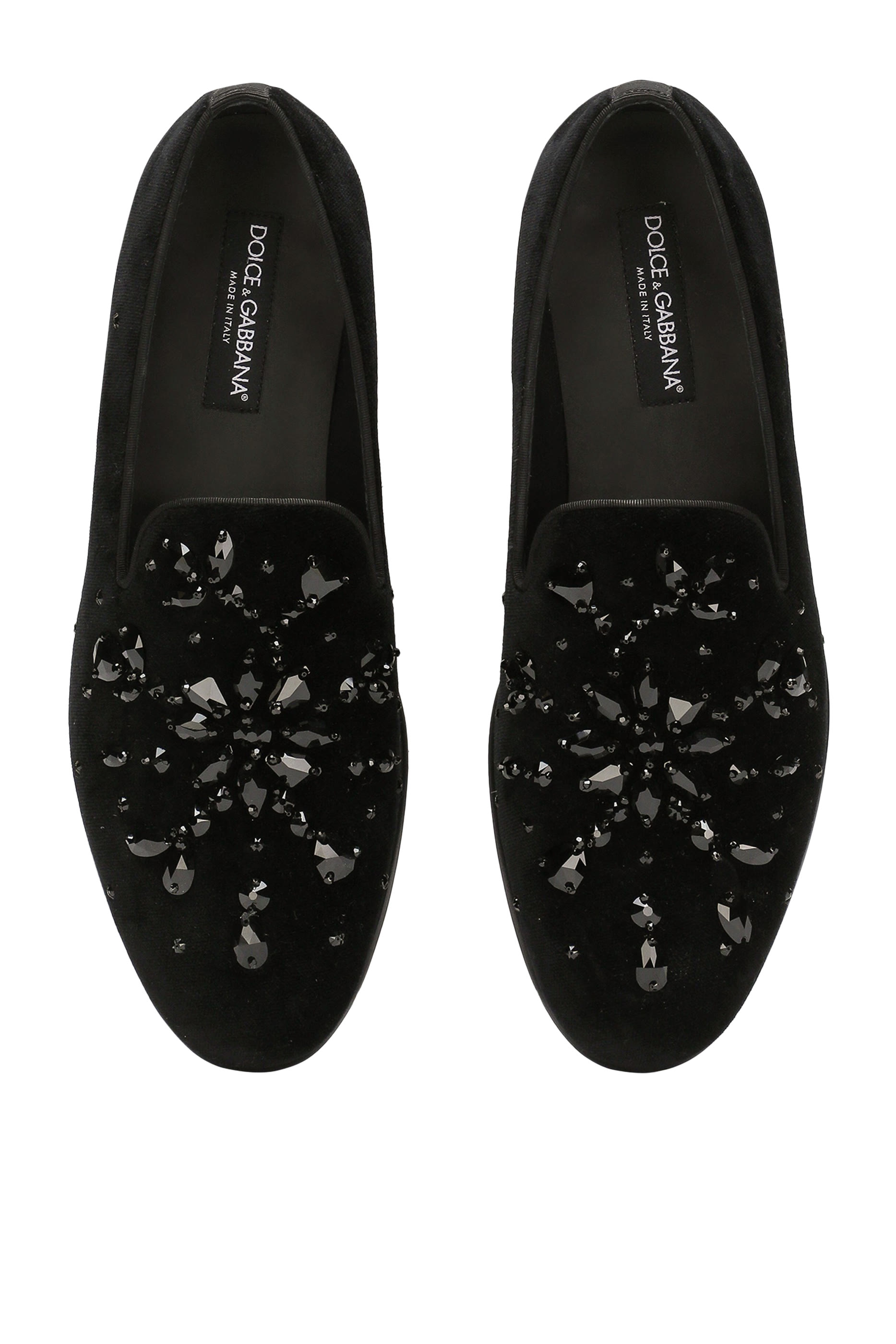 حذاء مخملي مفتوح من الخلف