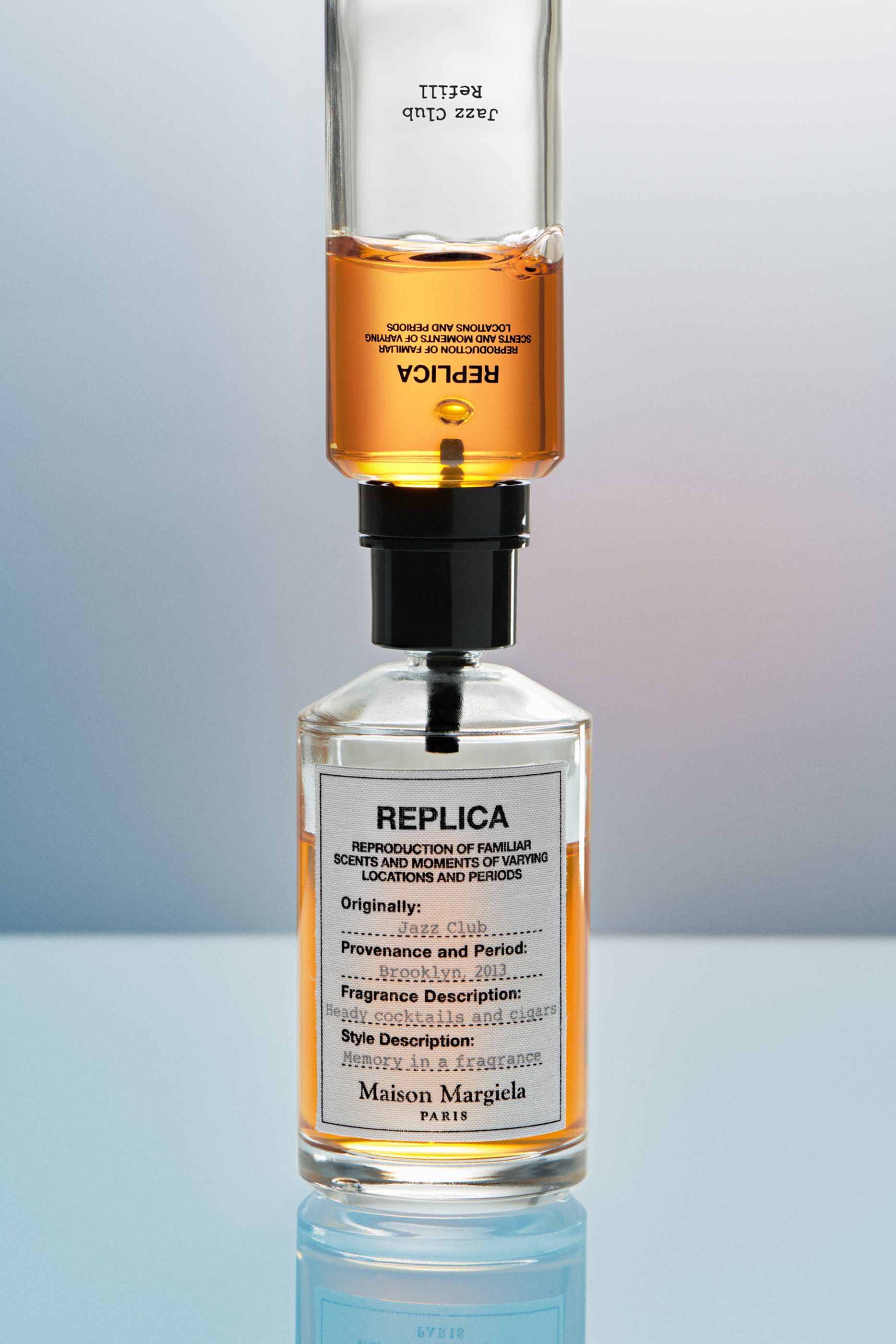 عبوة إعادة ملء أو دو تواليت ريبليكا جاز كلوب