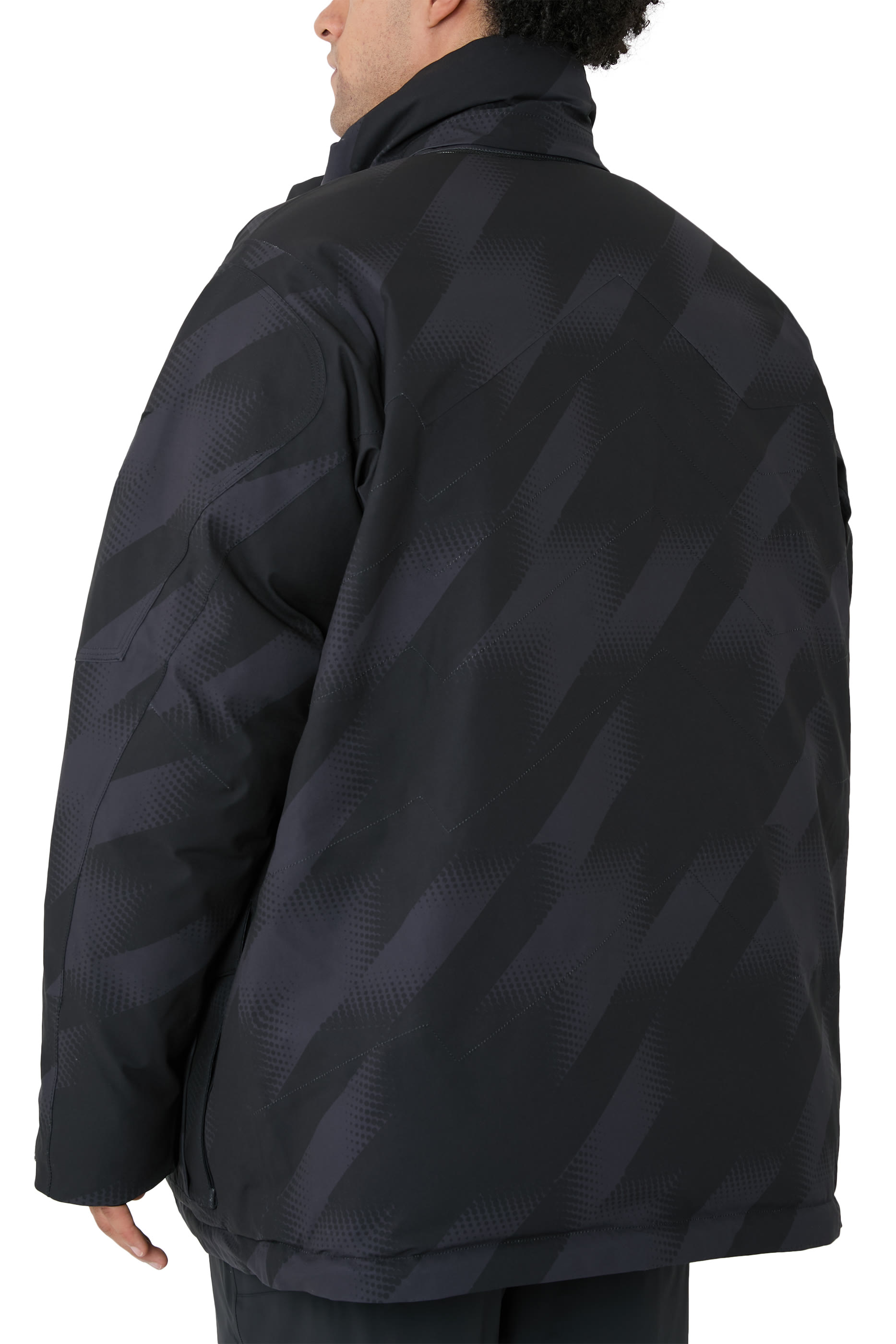 جاكيت باركا ماكس مبطن بالزغب