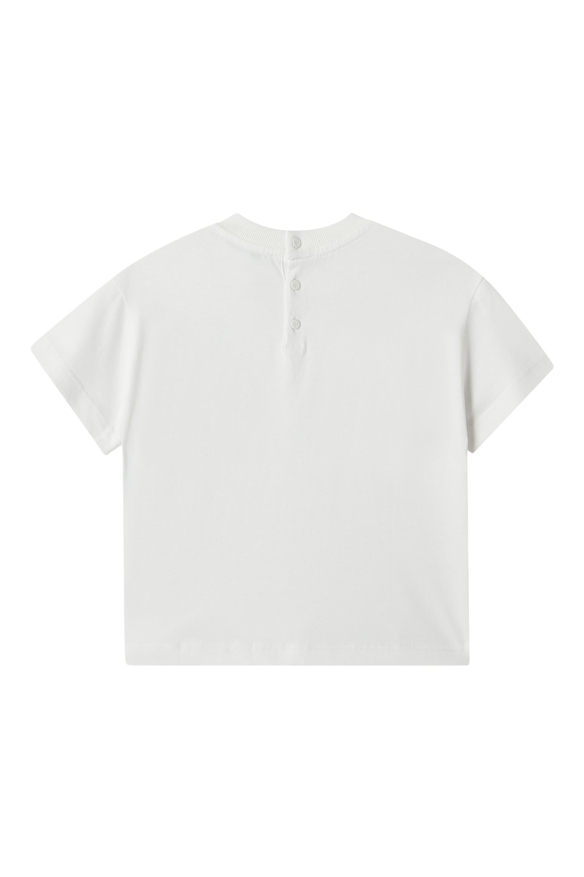 تيشيرت بشعار الماركة جرسيه للأطفال