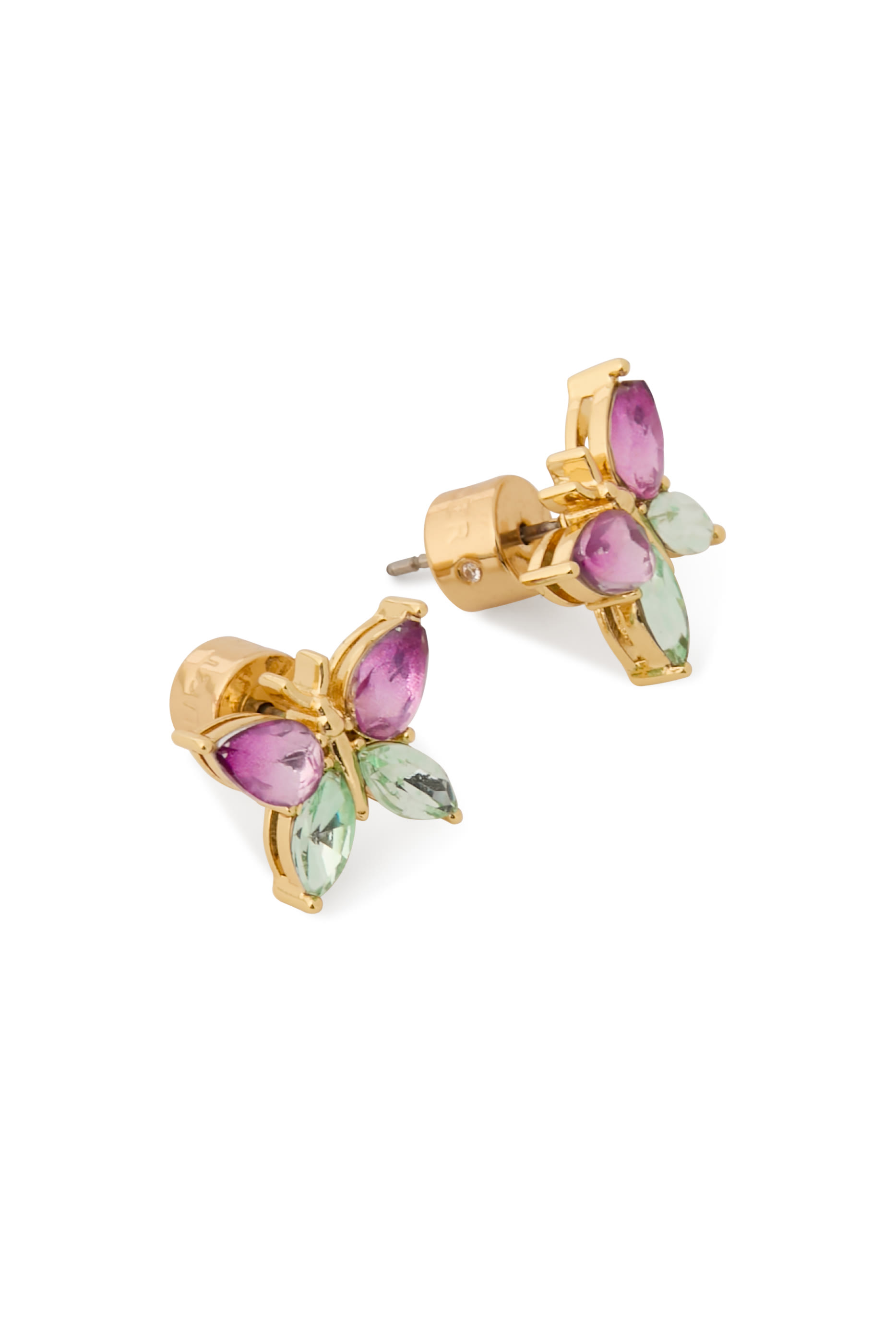 أقراط صغيرة بتصميم فراشة