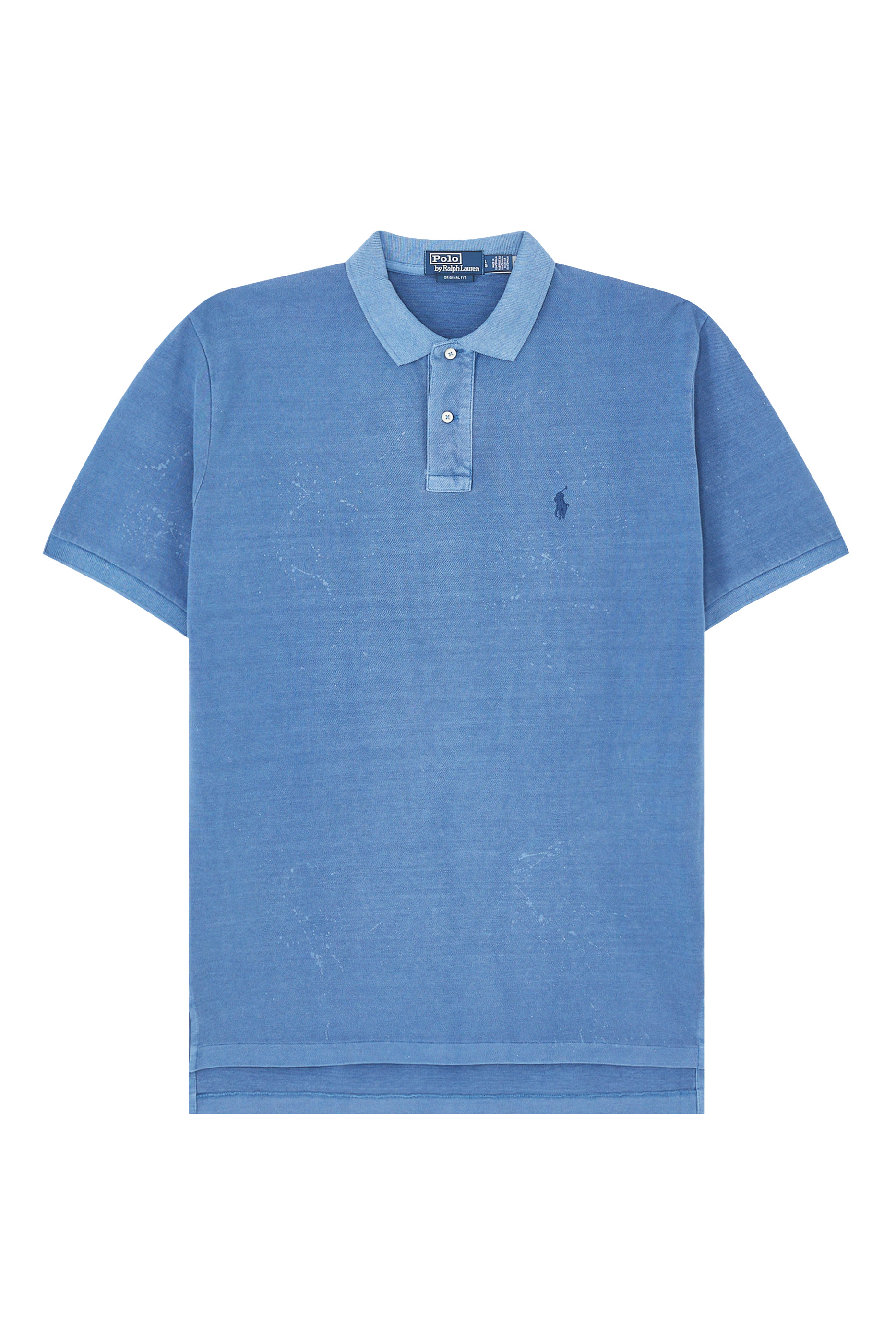 قميص بولو مطرز بشعار الماركة