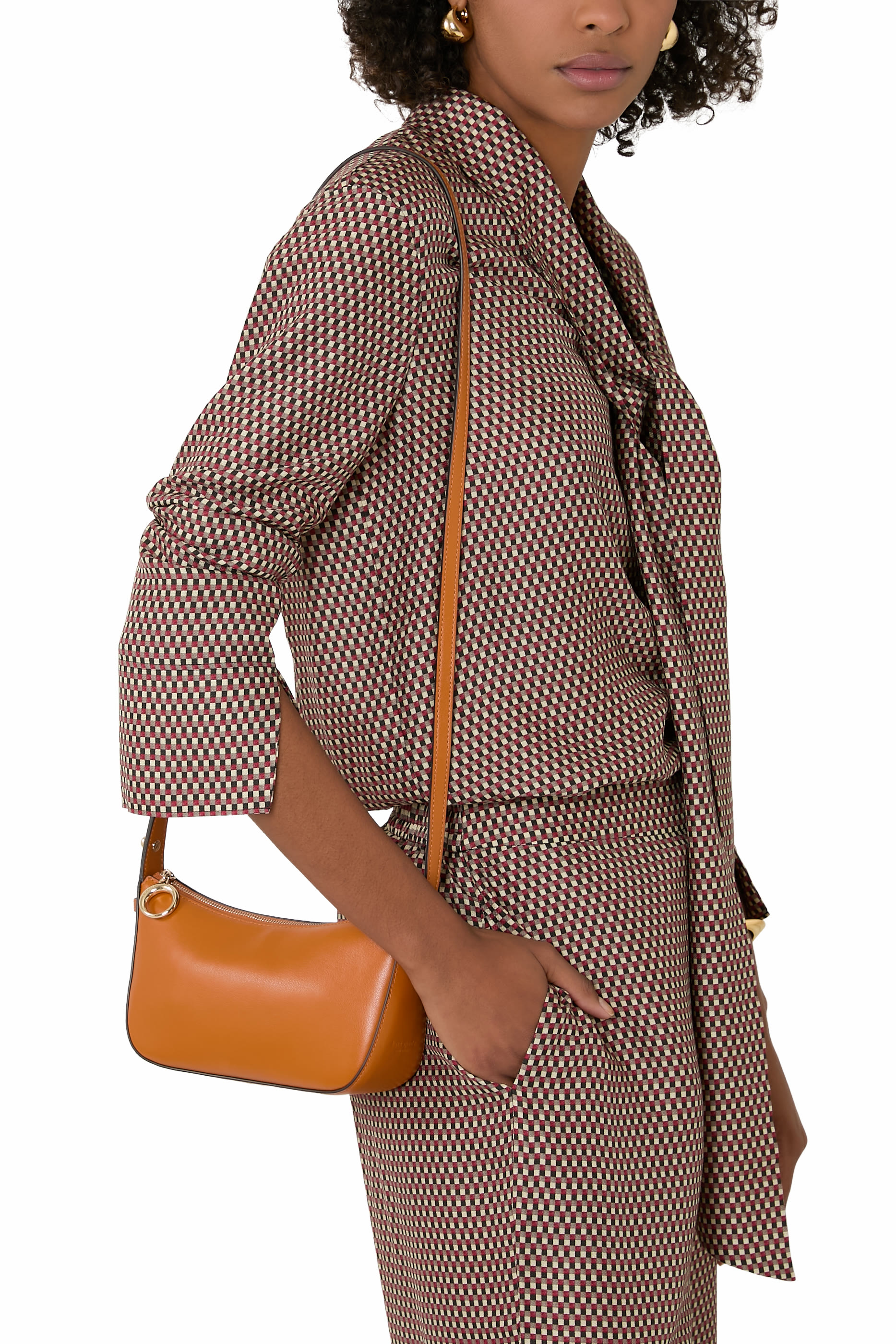 حقيبة كروس بودي جلد