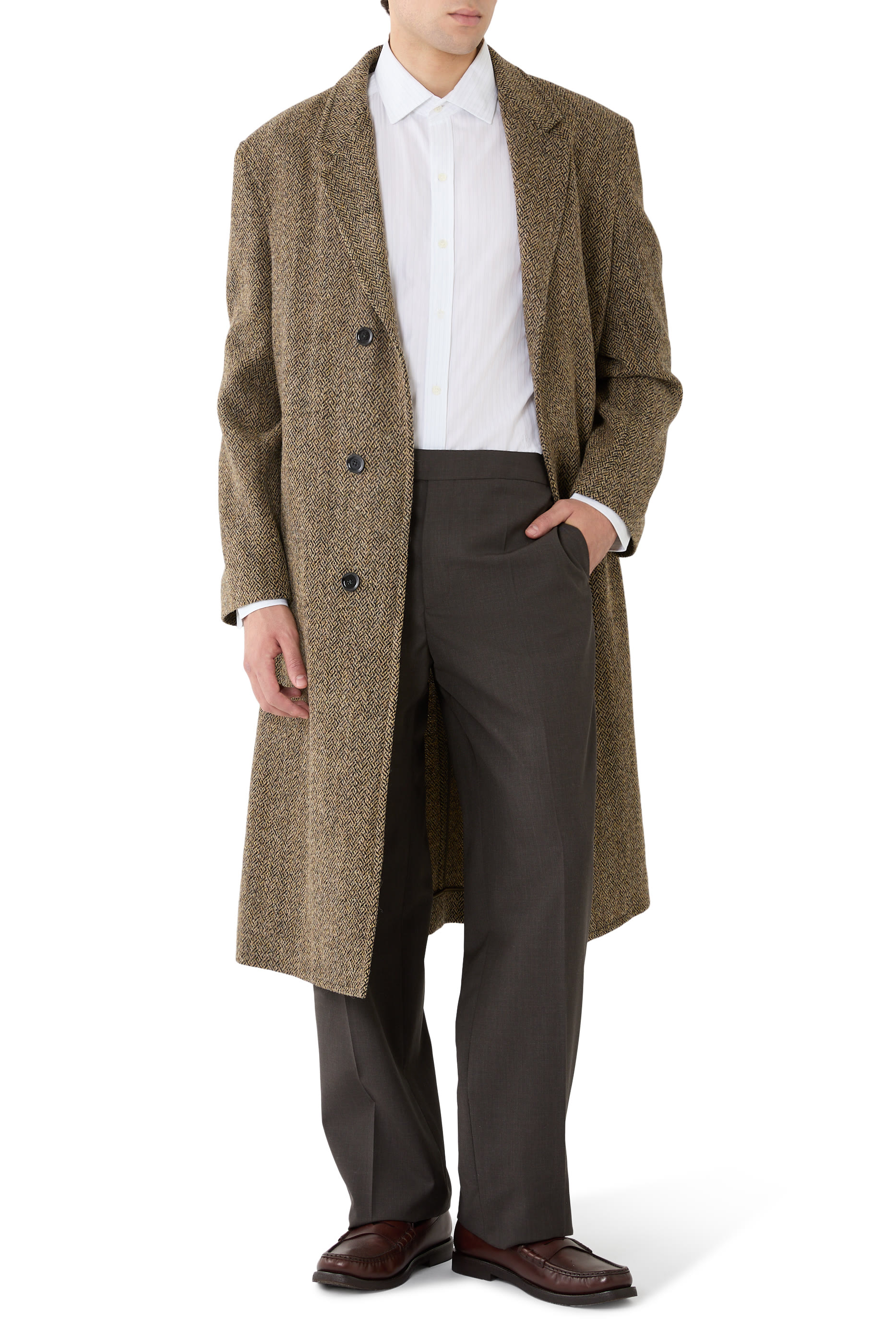 قميص كلاسيكي بتصميم فستان