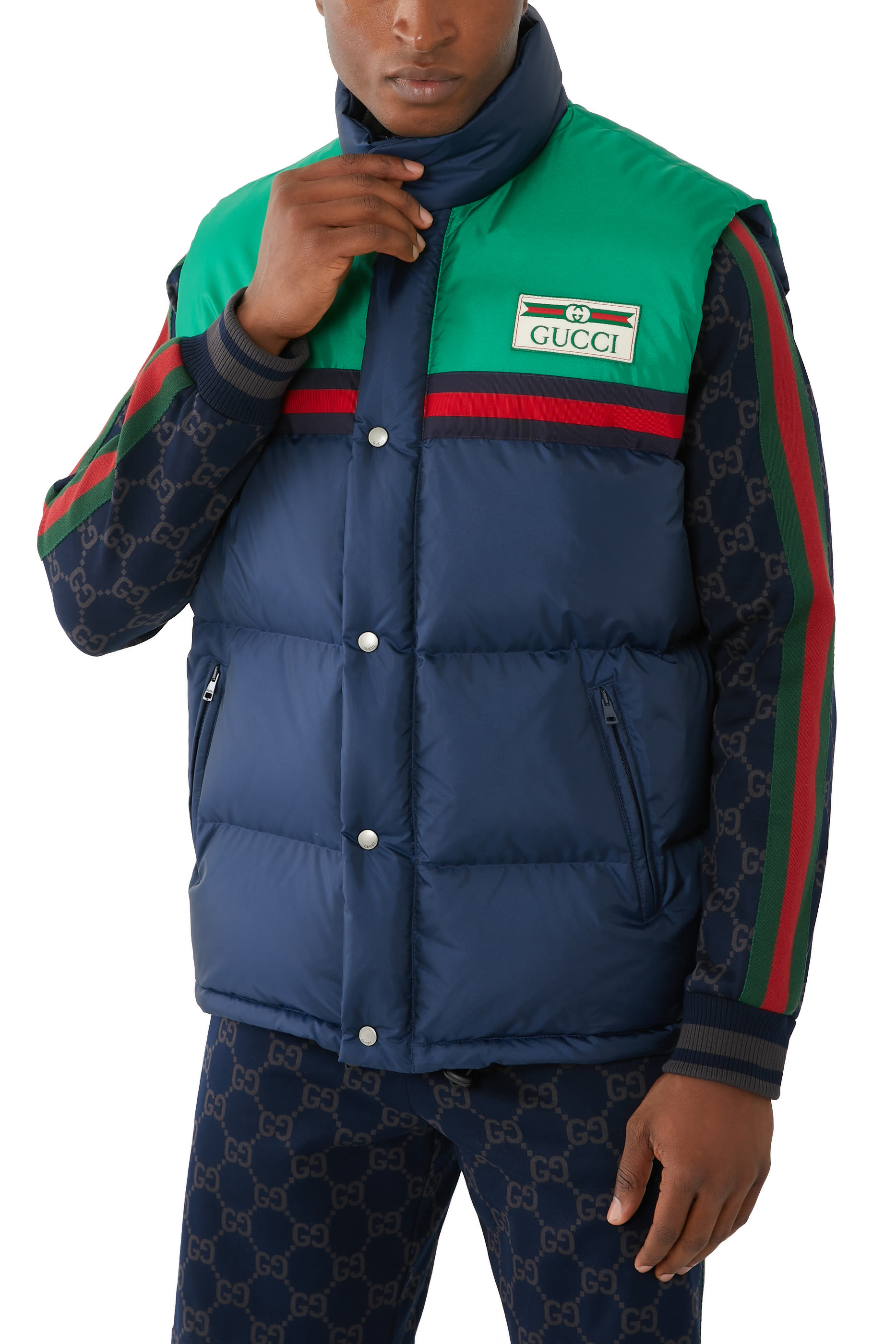 جيليه مبطن نايلون وستان