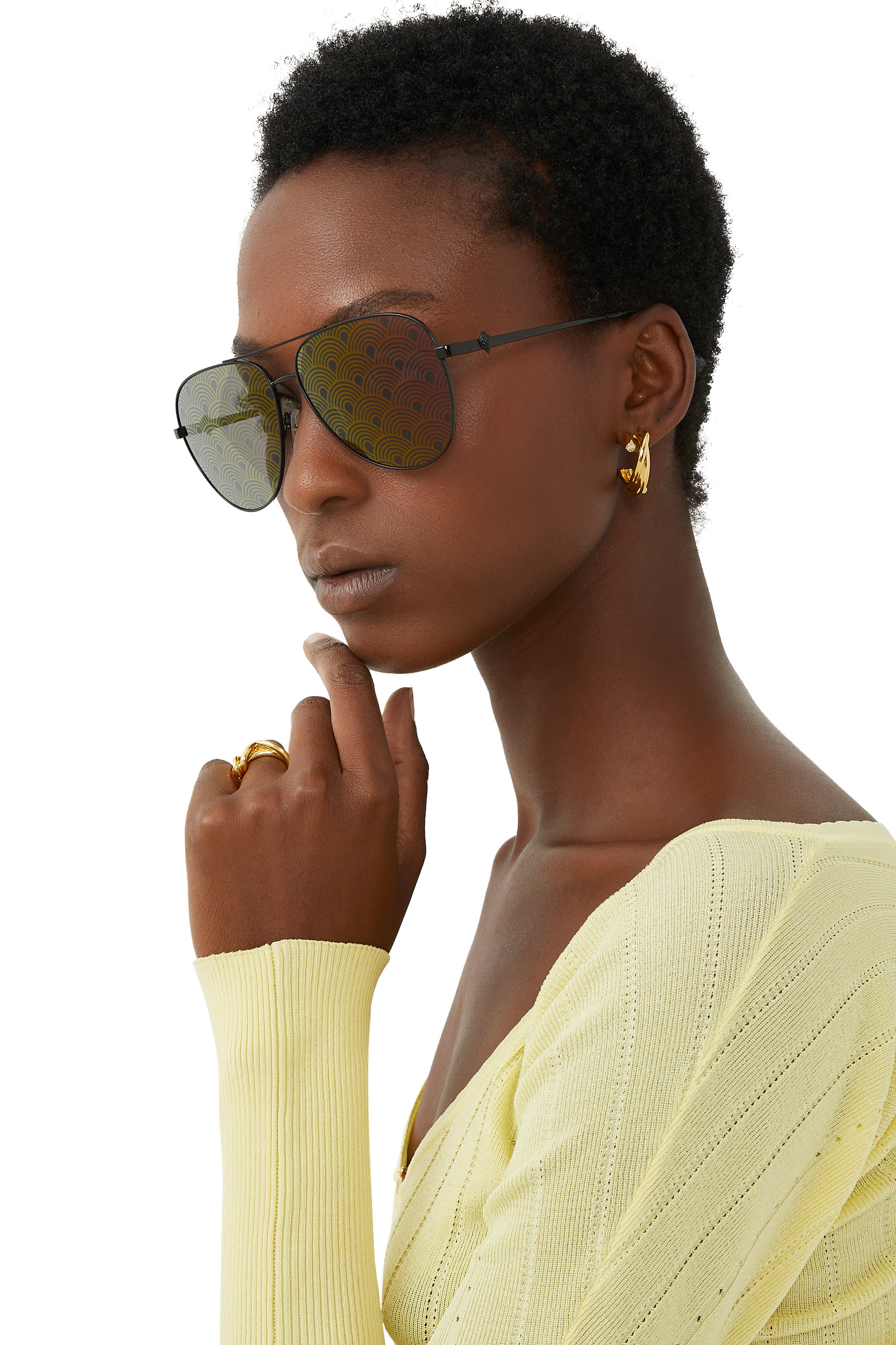 نظارة شمسية شروديتش ال جي بإطار أفياتور