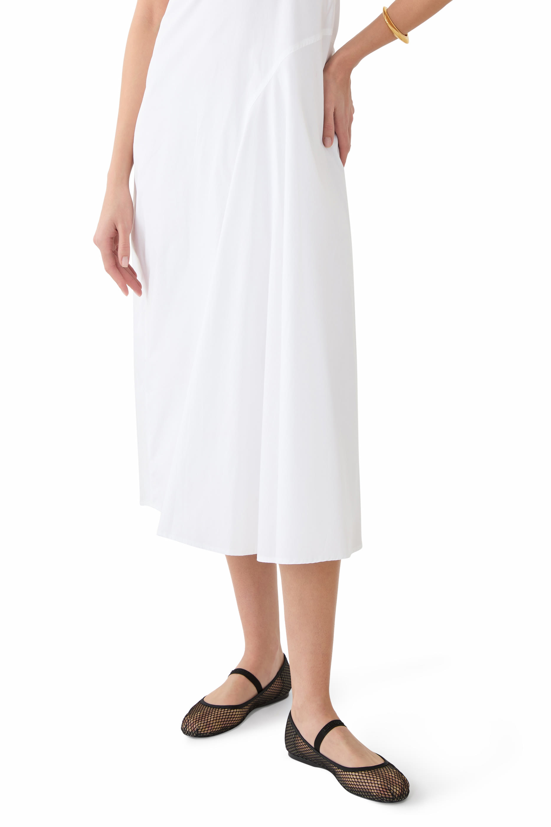 حذاء بالرينا ماري جين رايلي بنعل مسطح قماش شبكي