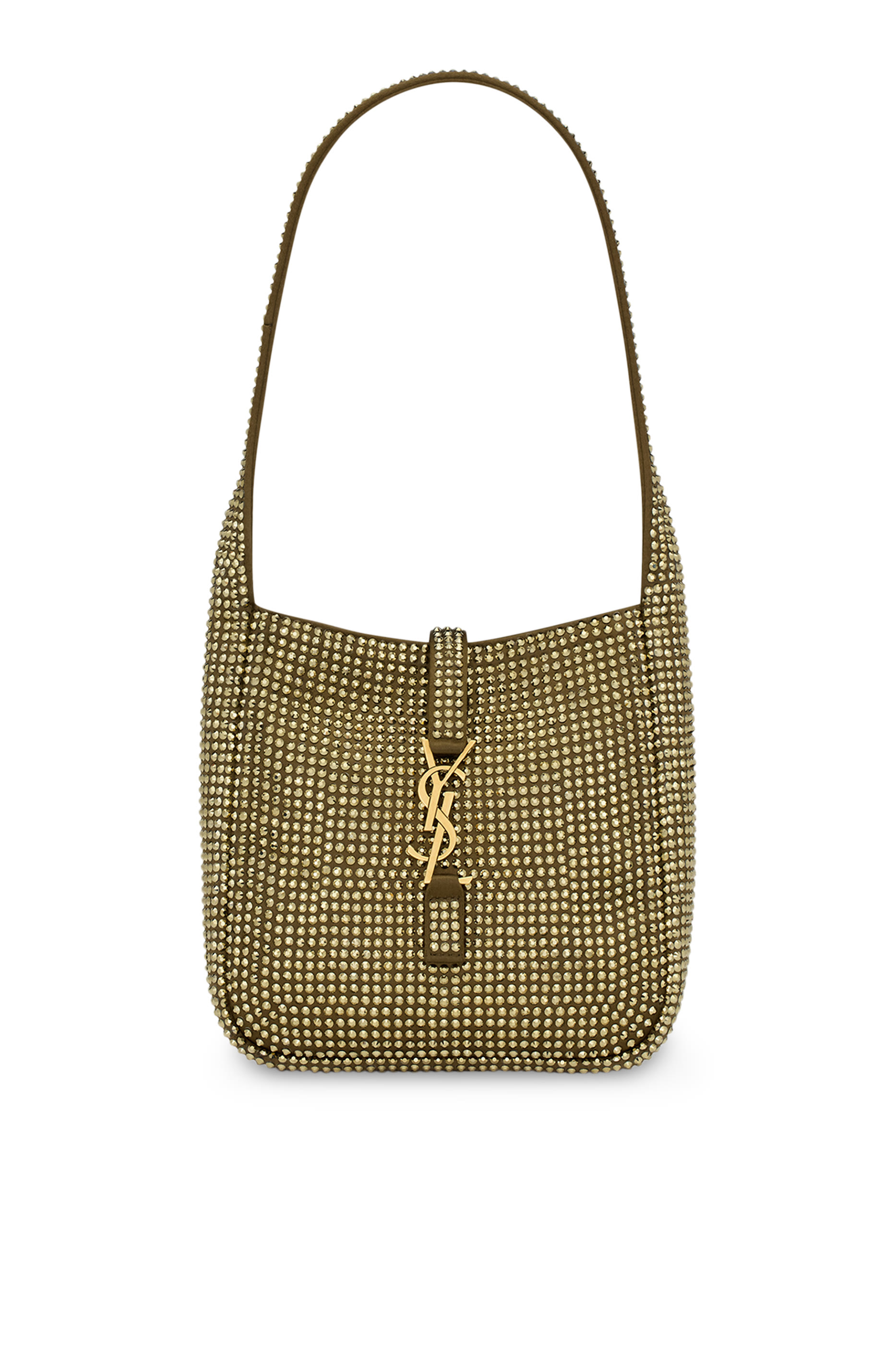 حقيبة بيبي لو 5 آ 7 حرير ساتان لينة مرصعة بكريستال