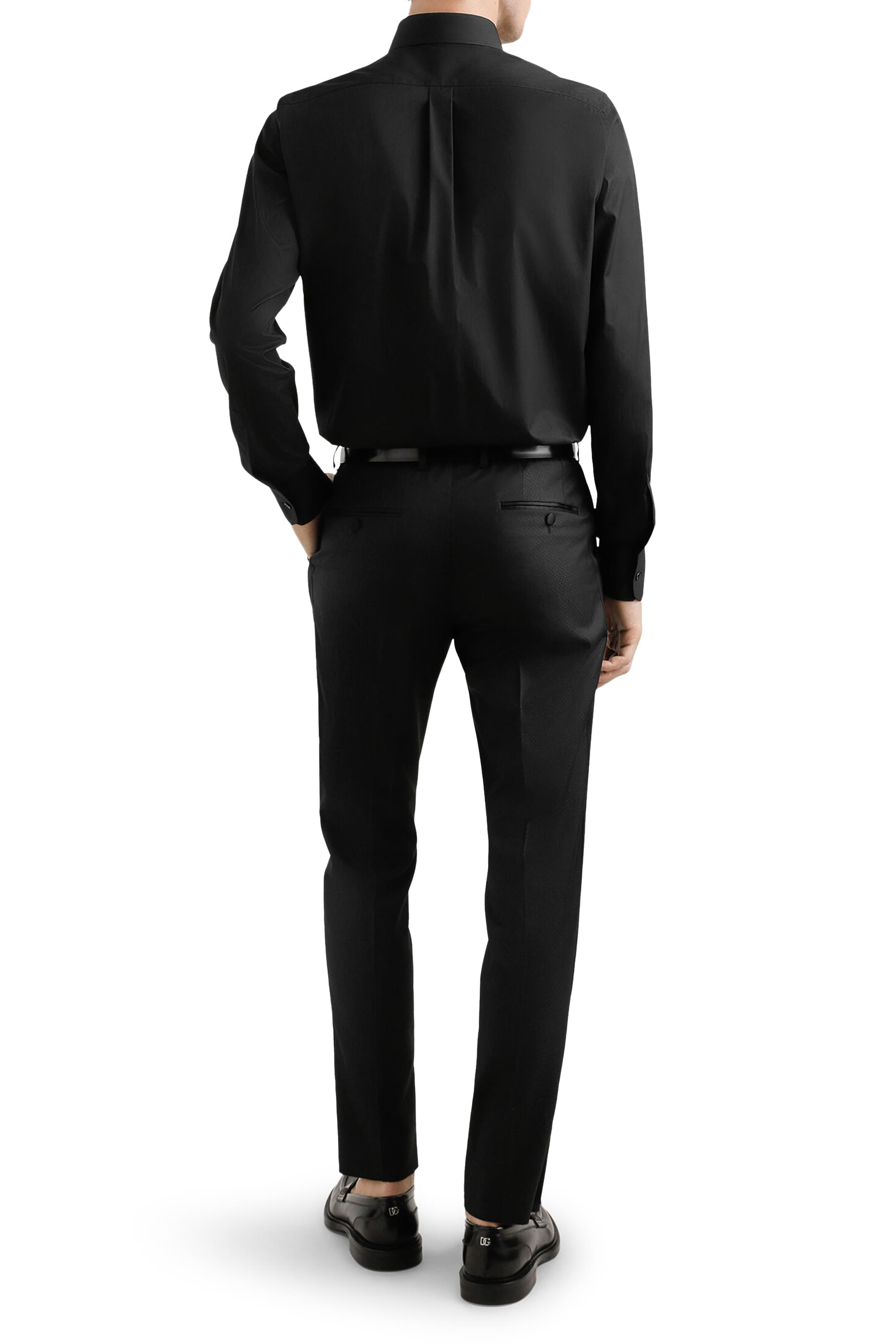 قميص بشعار الماركة قطن