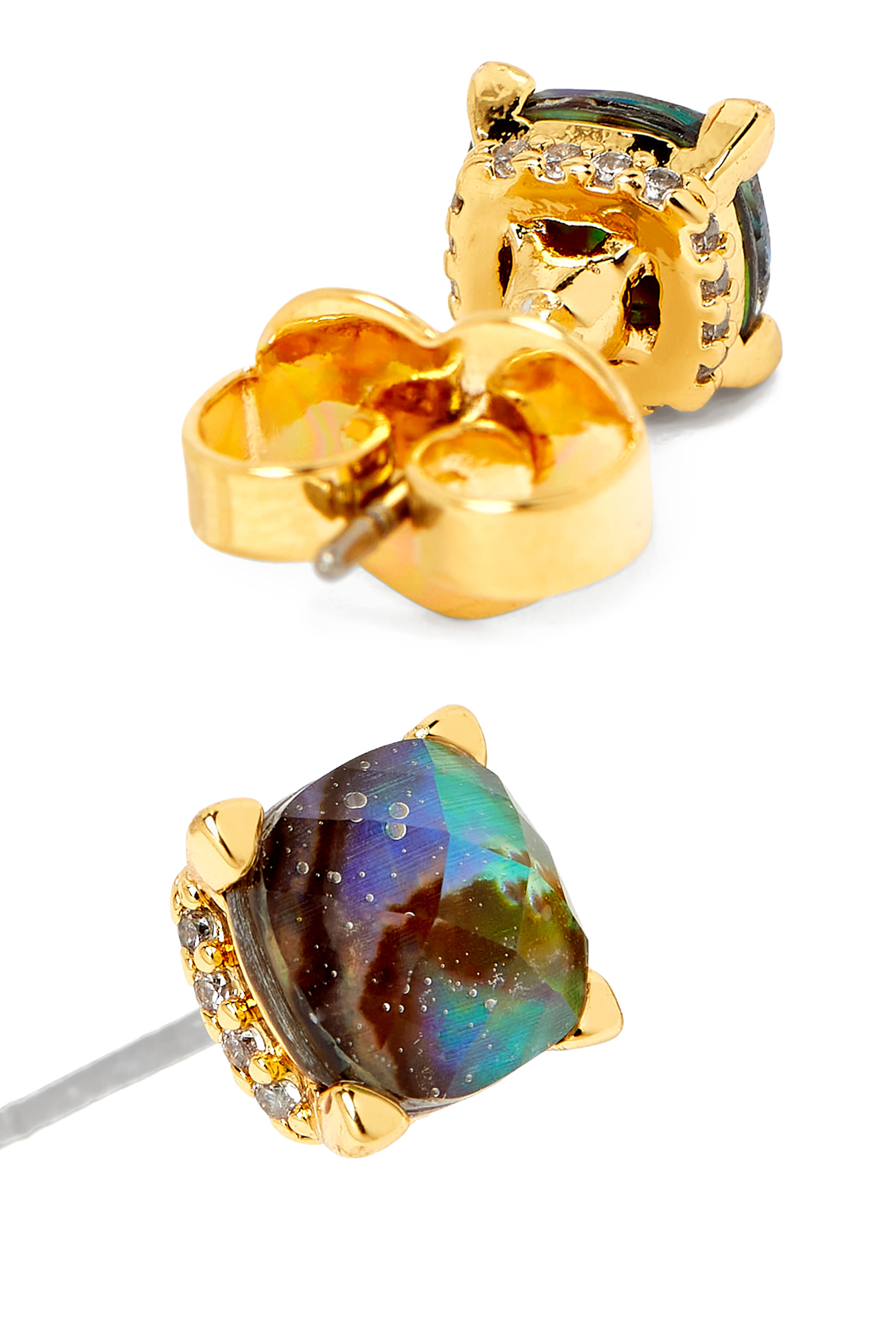 أقراط ليتل لاكجريز بتصميم مربع