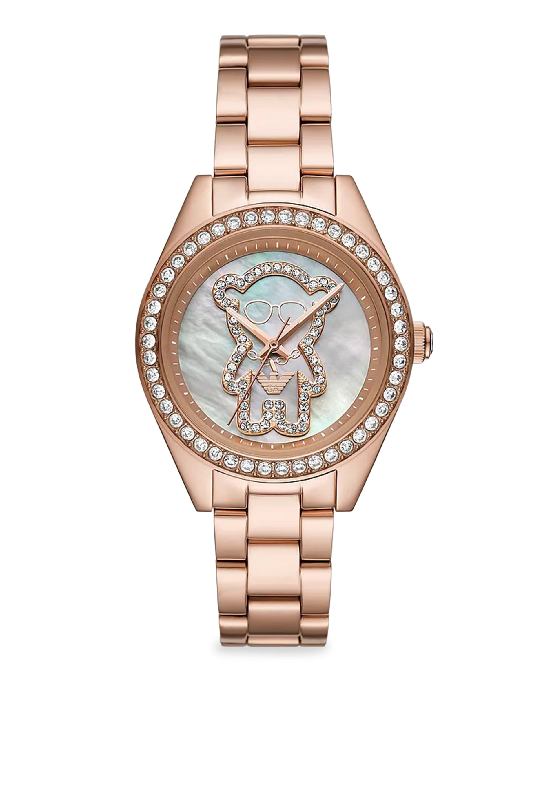 ساعة بثلاثة عقارب ستانلس ستيل