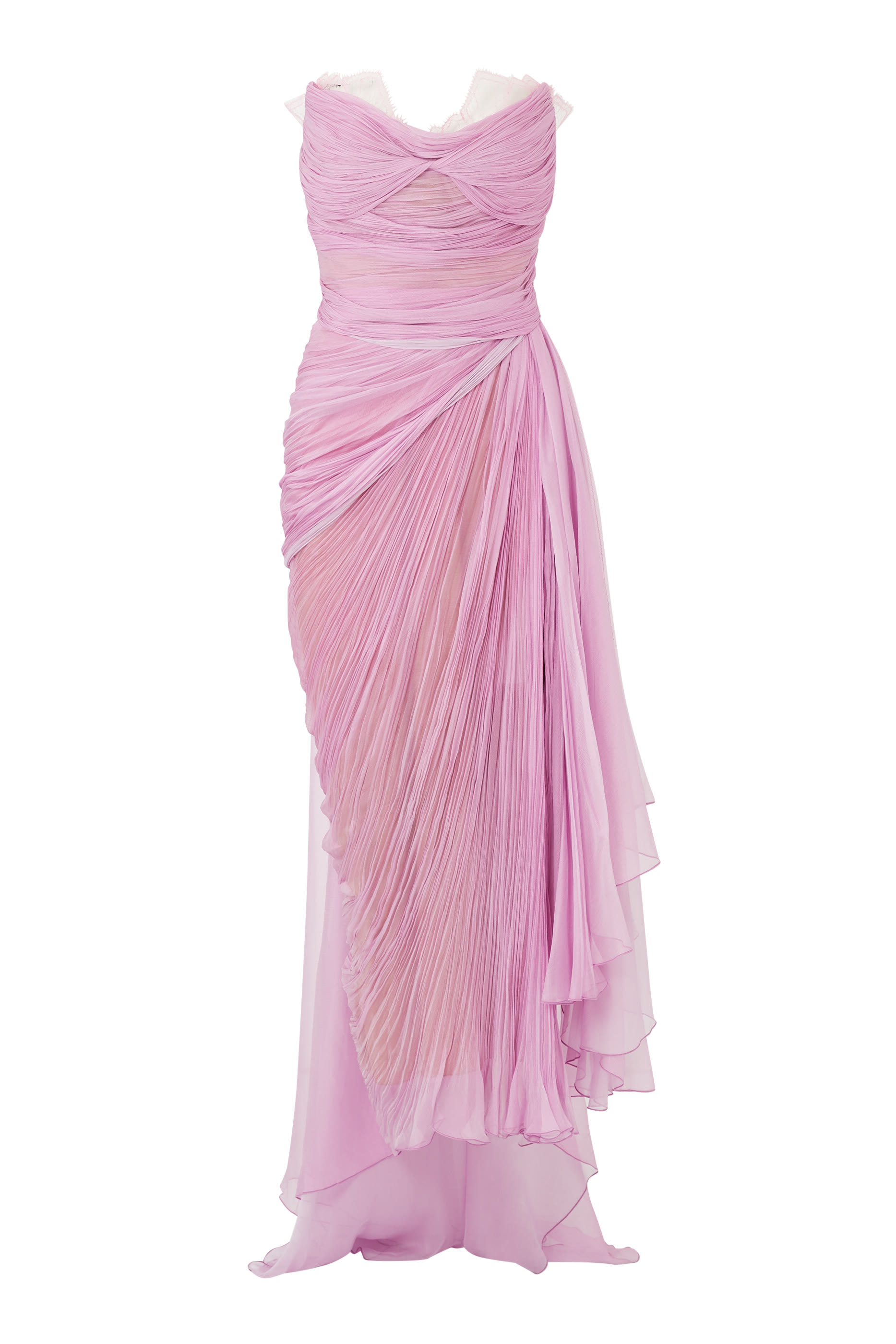 فستان سهرة جولي بلا حمالات