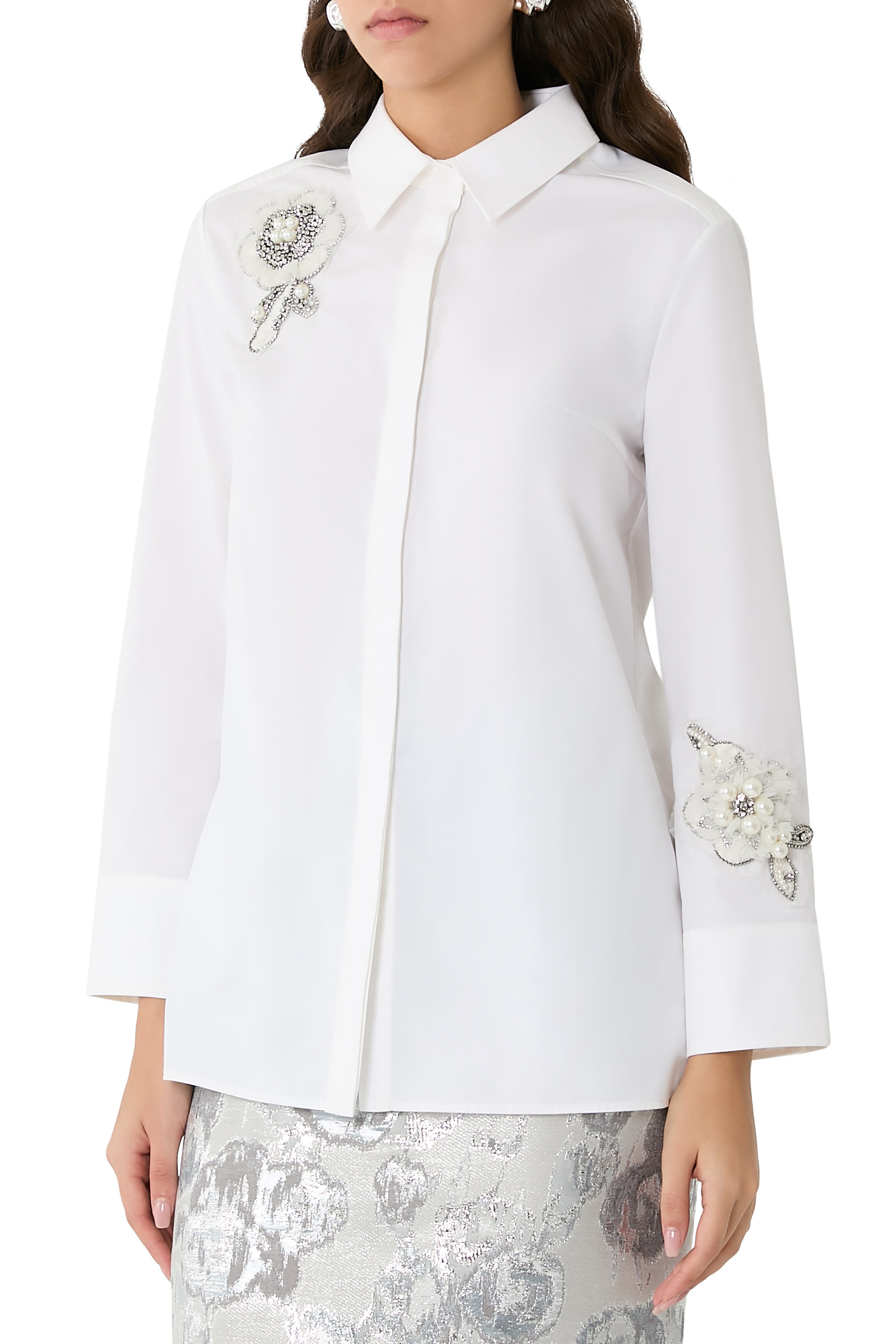 Benedict Embroidered Cotton Shirt