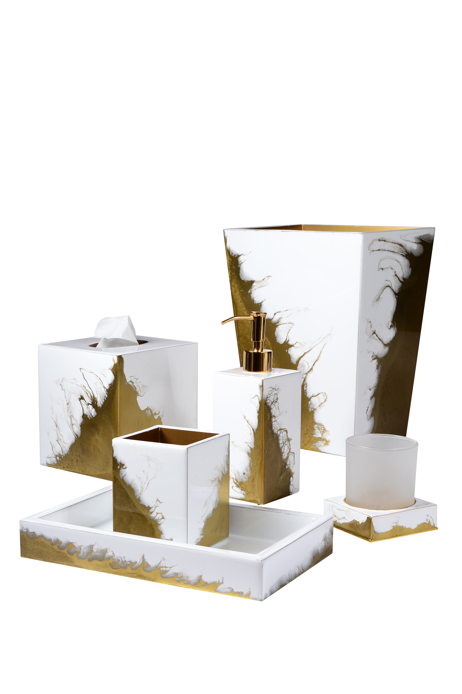 سلة مهملات لافا