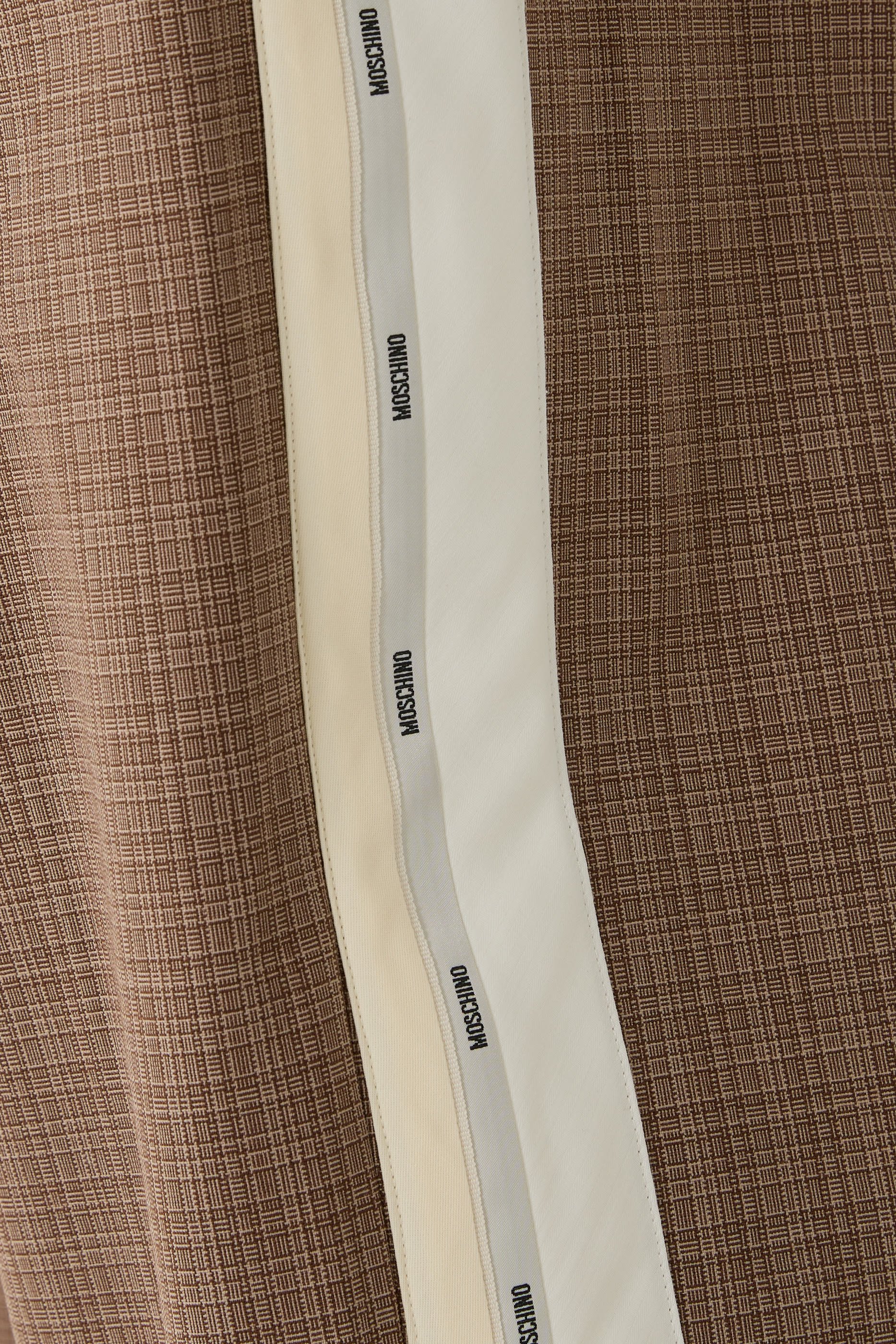 بنطال مزيج صوف مطاطي