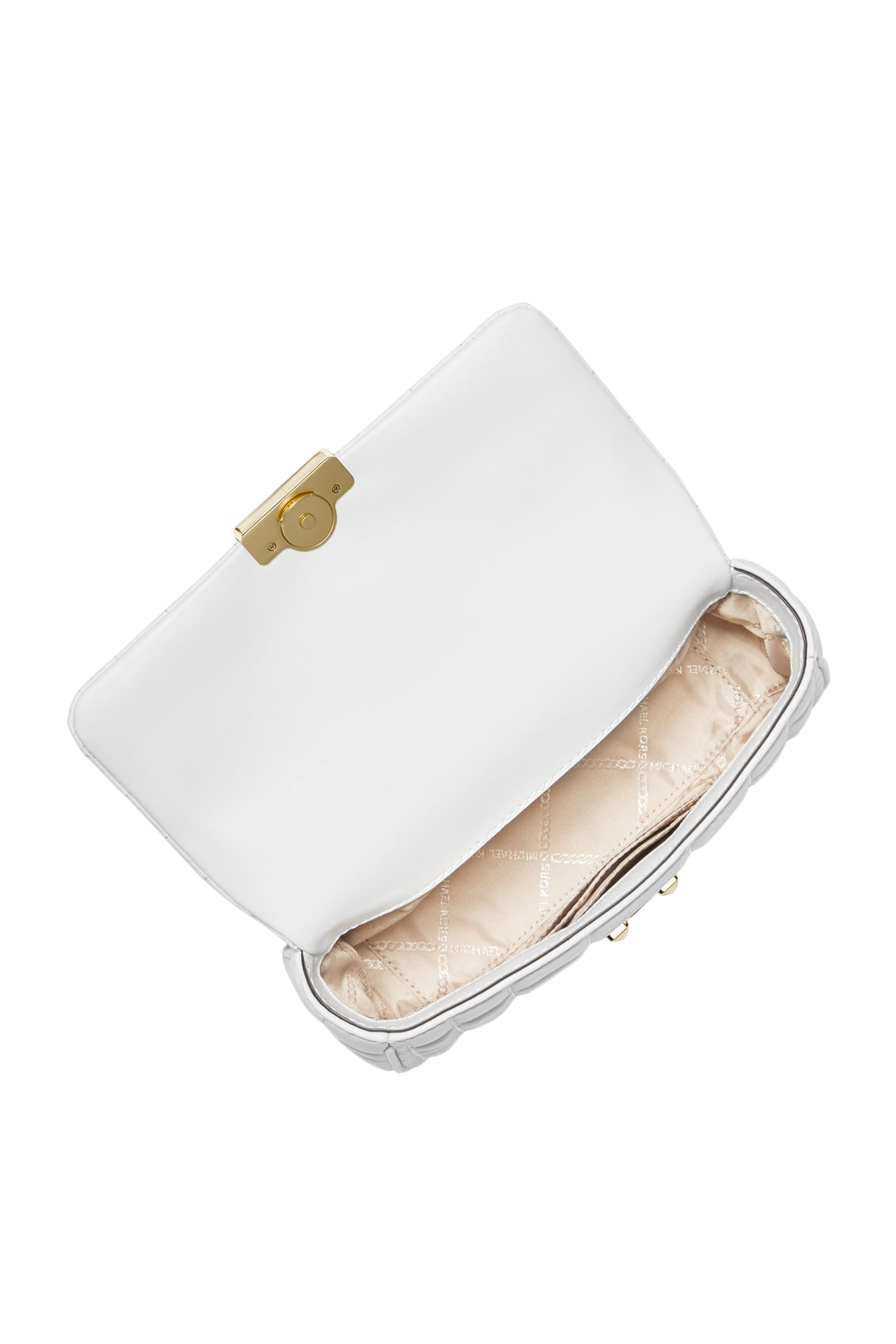 حقيبة كتف تريبكا صغيرة جلد مبطن