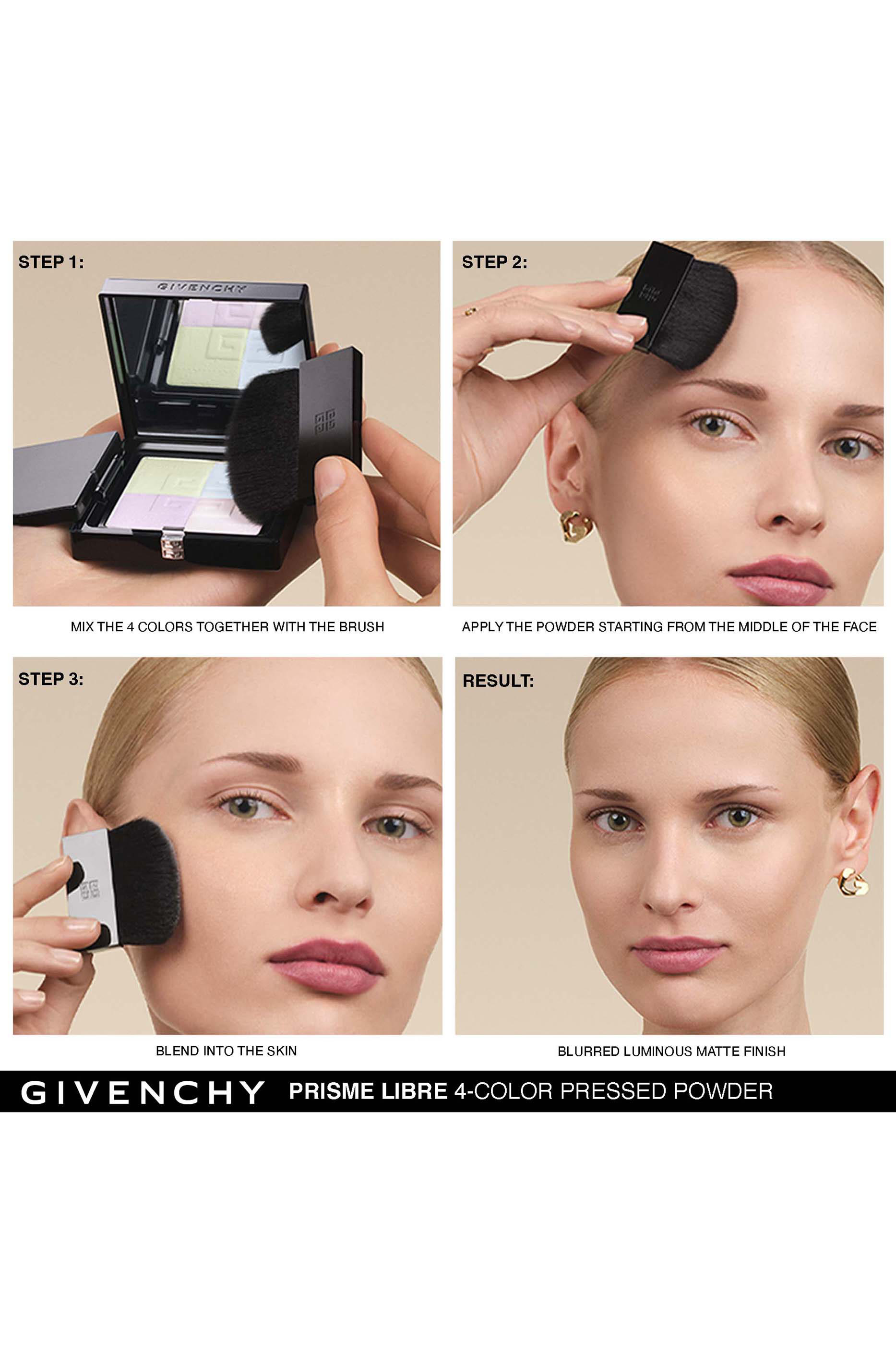 بودرة مضغوطة بريزم ليبر بأربعة ألوان