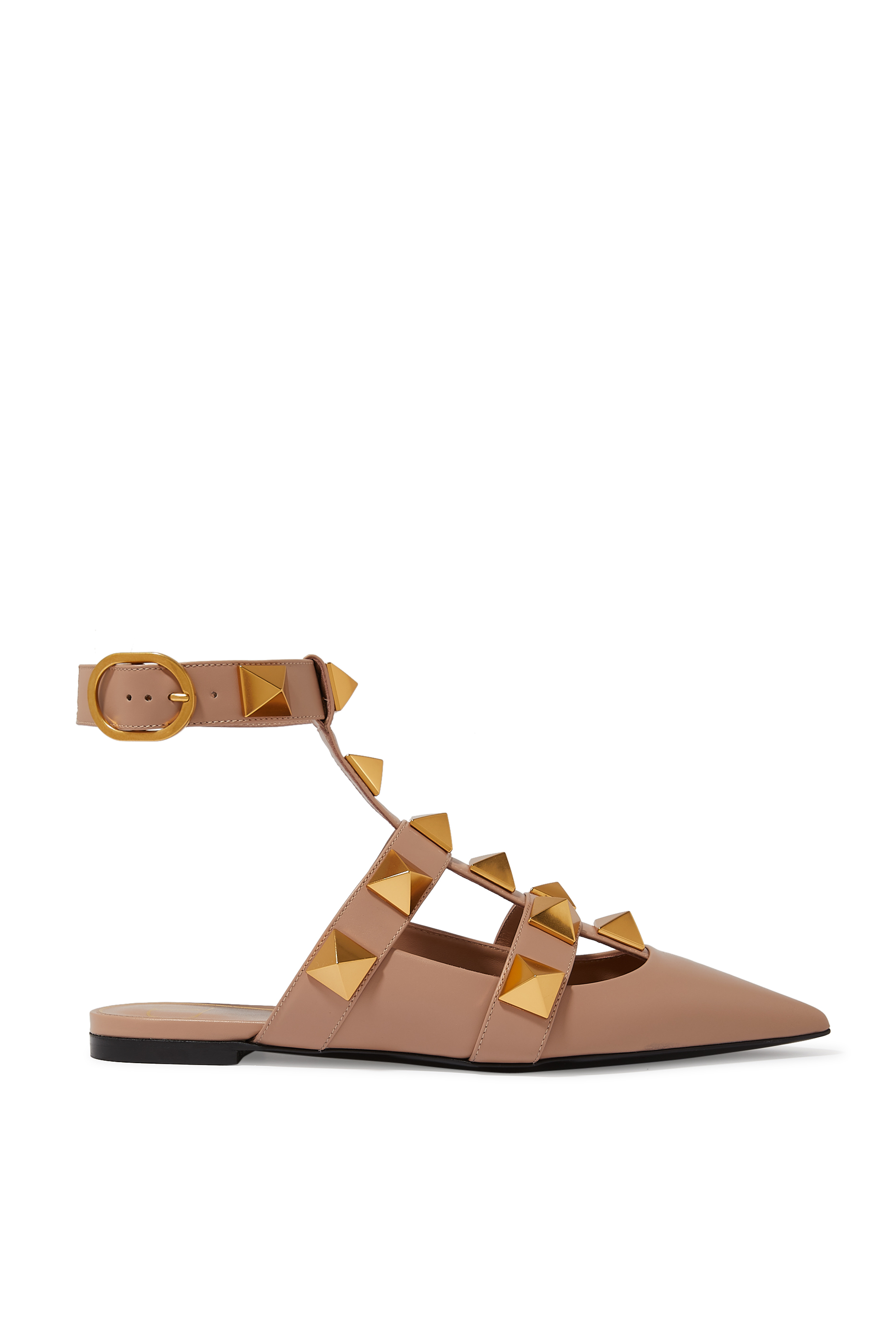 حذاء باليرينا فالنتينو غارافاني رومان بحلي هرمية