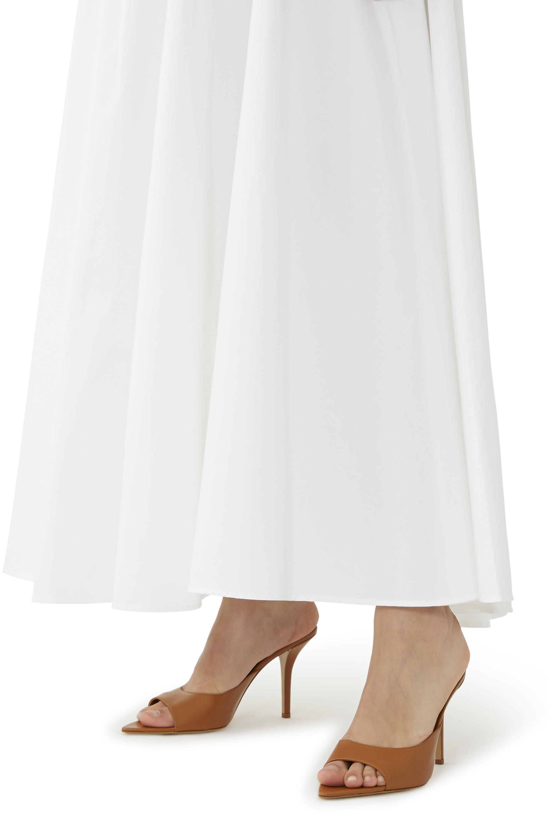 حذاء بيرني 80 مفتوح من الخلف جلد عاكس