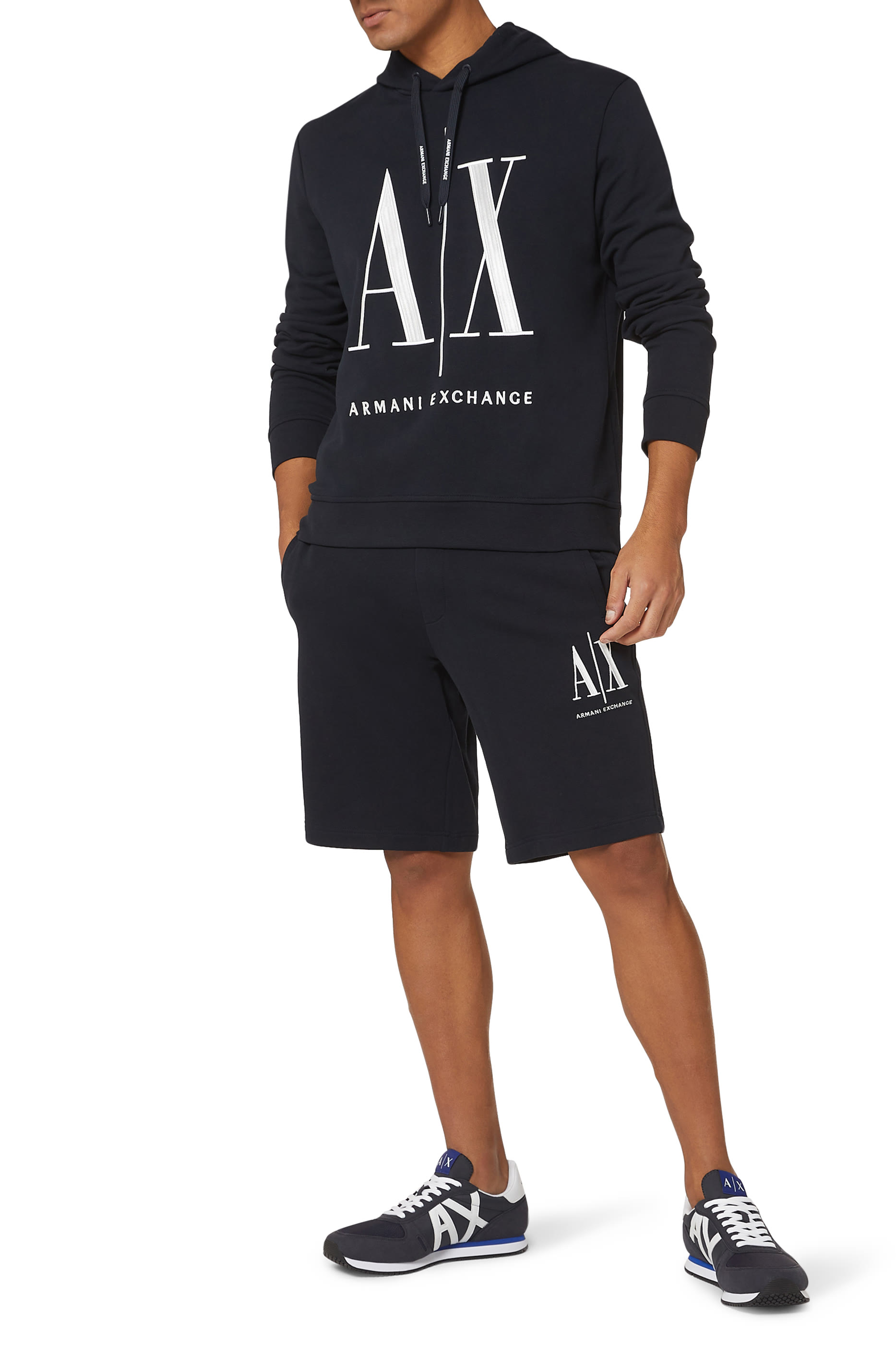 Large Icon Cotton Hoodie