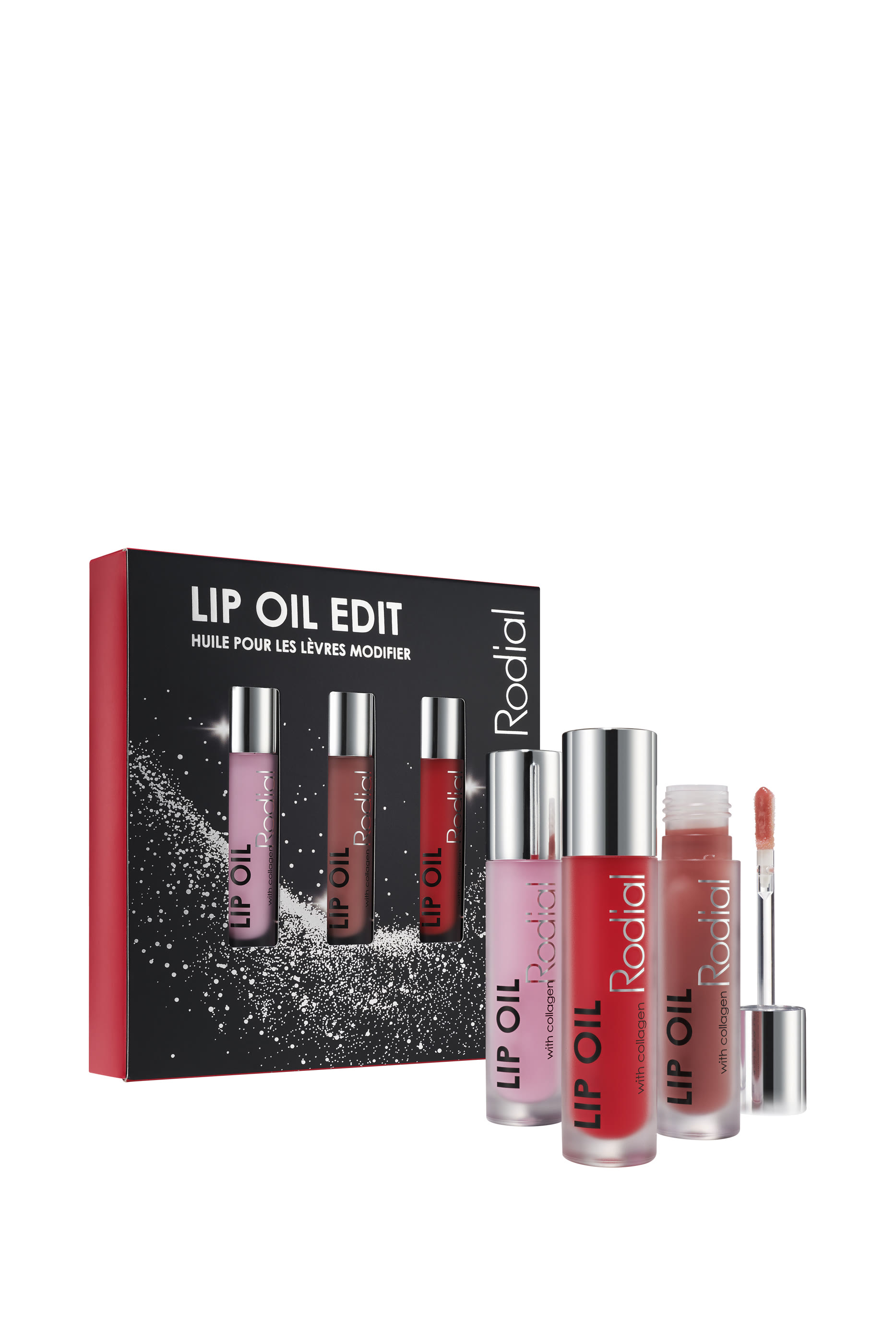 مجموعة روديال ثلاثية لزيت الشفاه