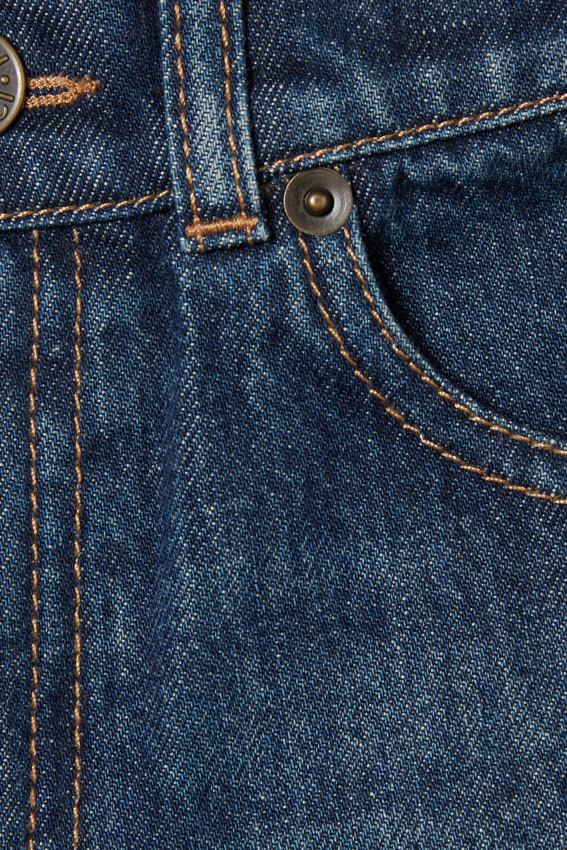 بنطال جو دنيم باهت صديق للبيئة للأطفال