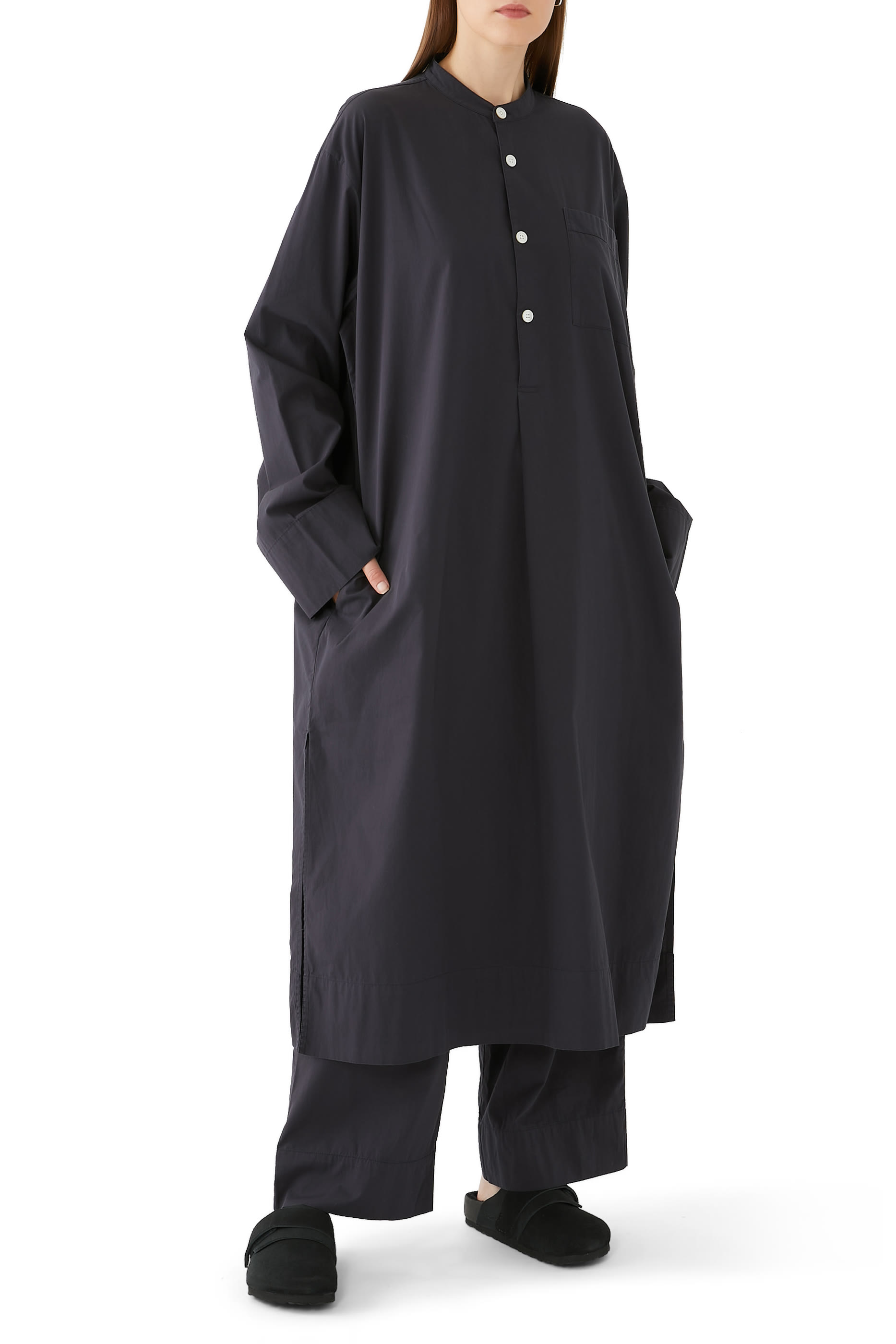 حذاء مفتوح من الخلف ناغويا تيكلا شمواه وفرو