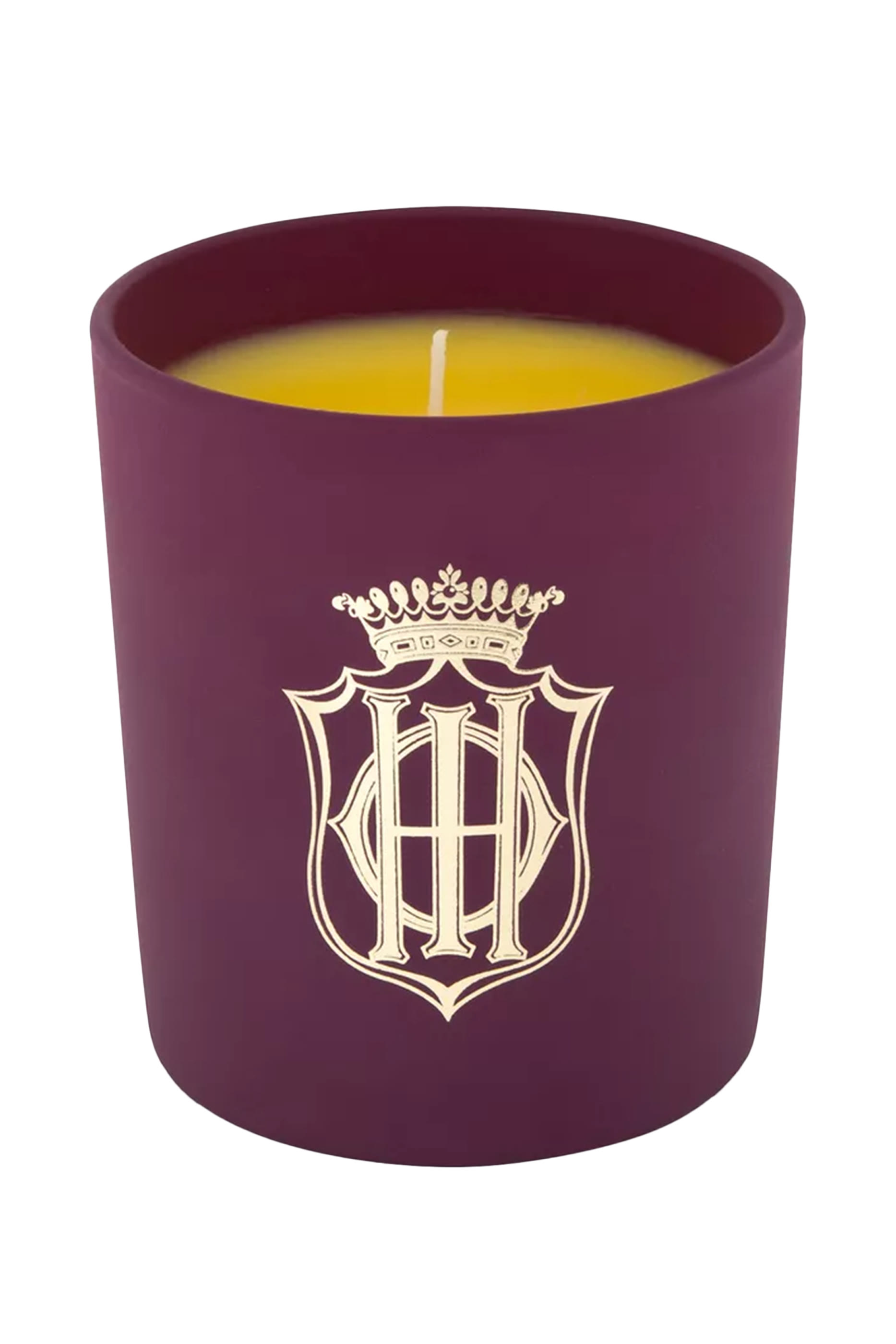 شمعة معطرة في وعاء