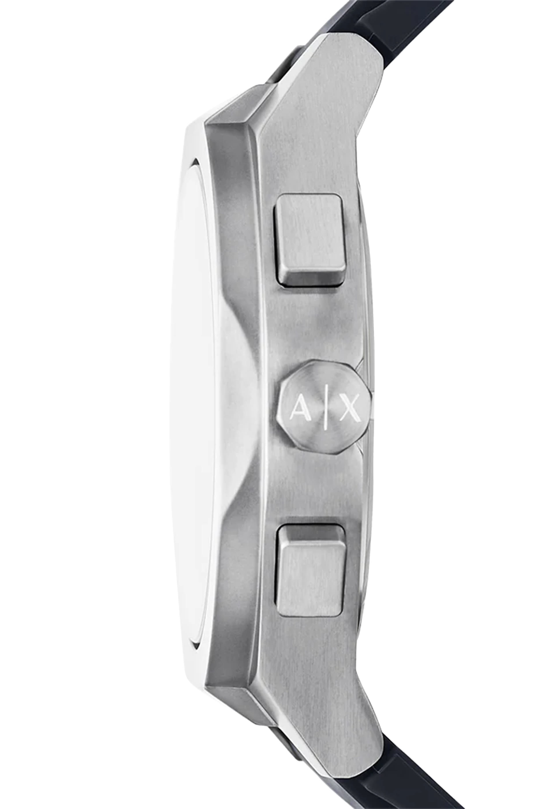 ساعة كرونوغراف زرقاء سيليكون