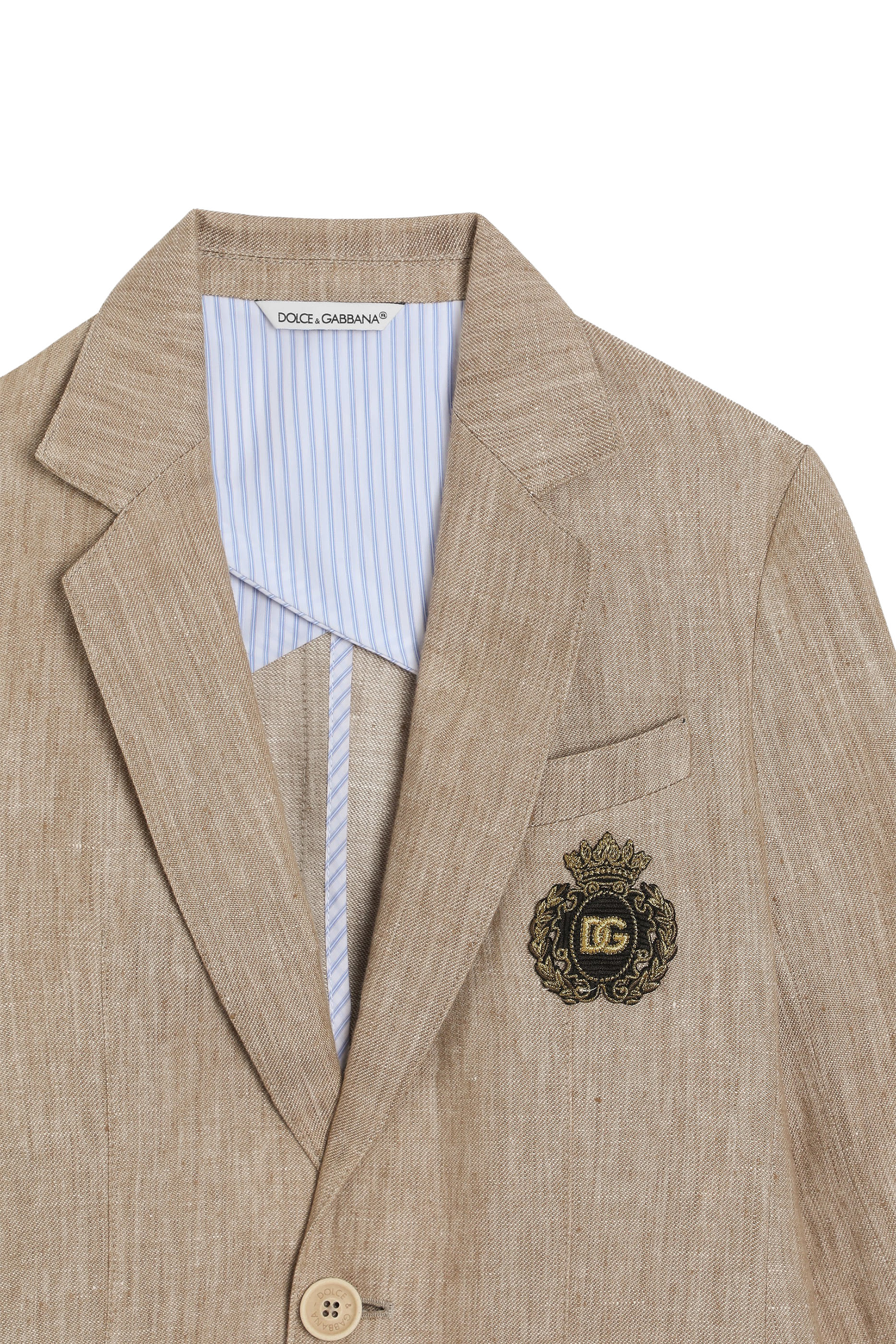 جاكيت بحرفي شعار الماركة للأطفال