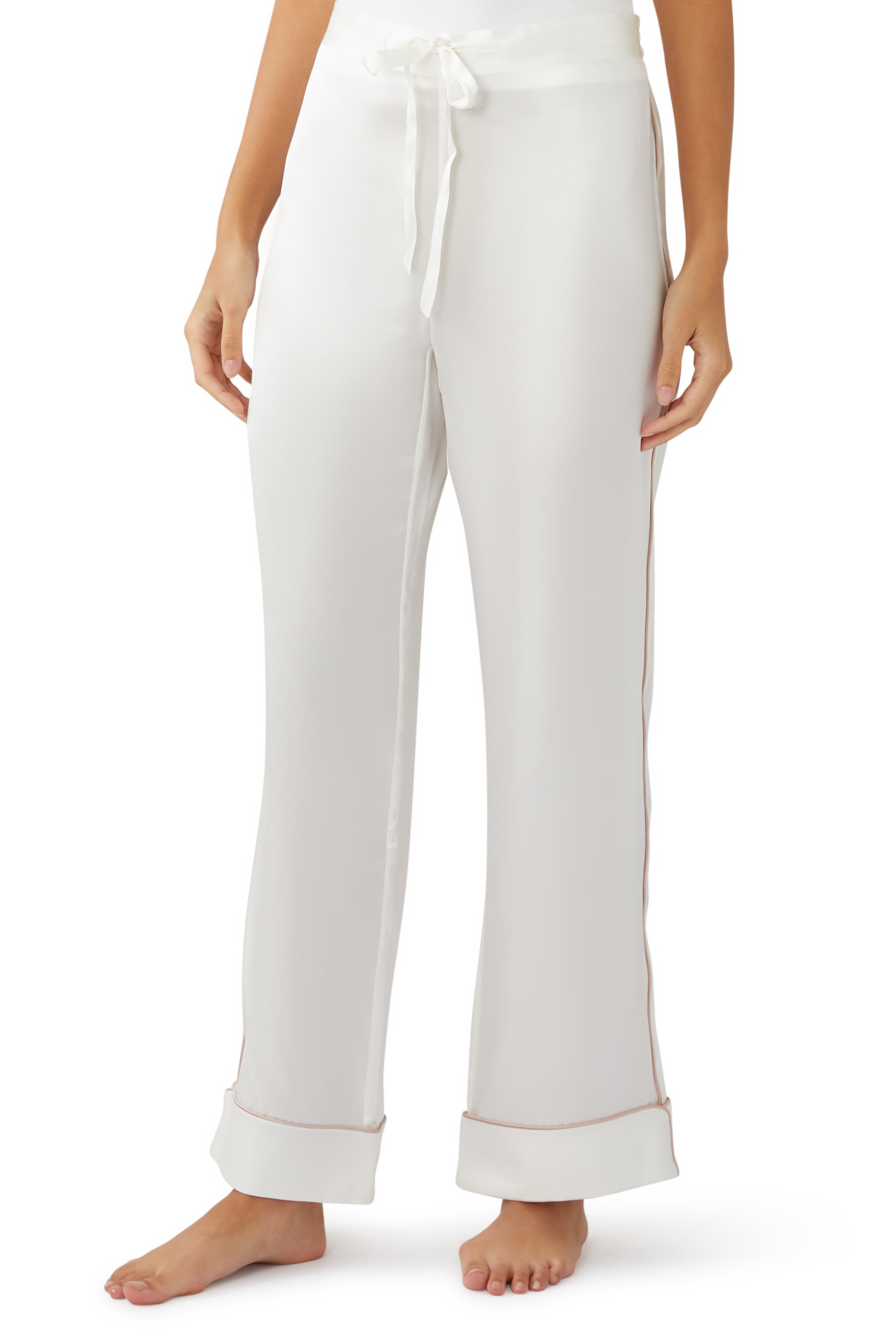 طقم بيجامة كوكو ساتان حريري