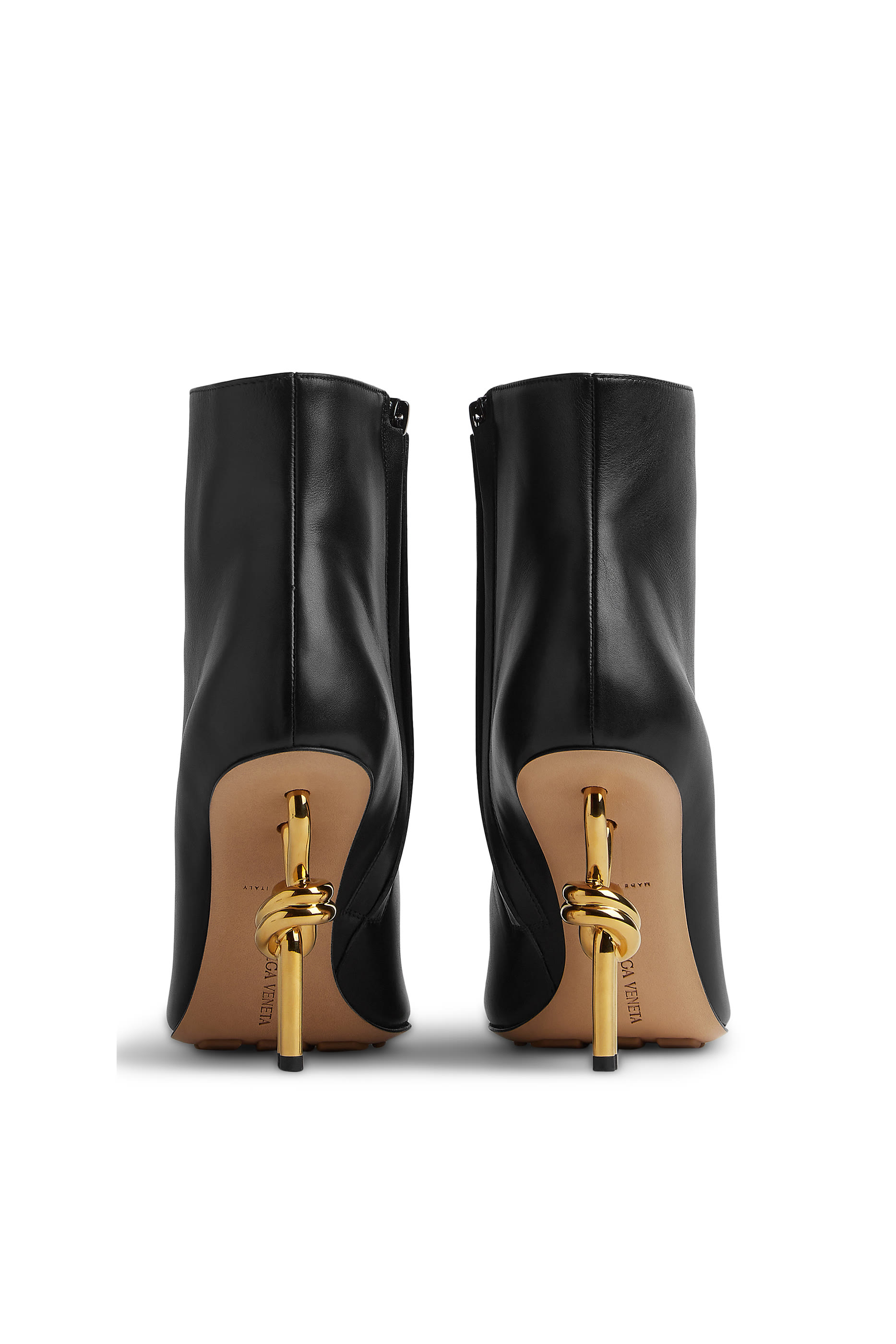 Knot 100 Leather Ankle Boots